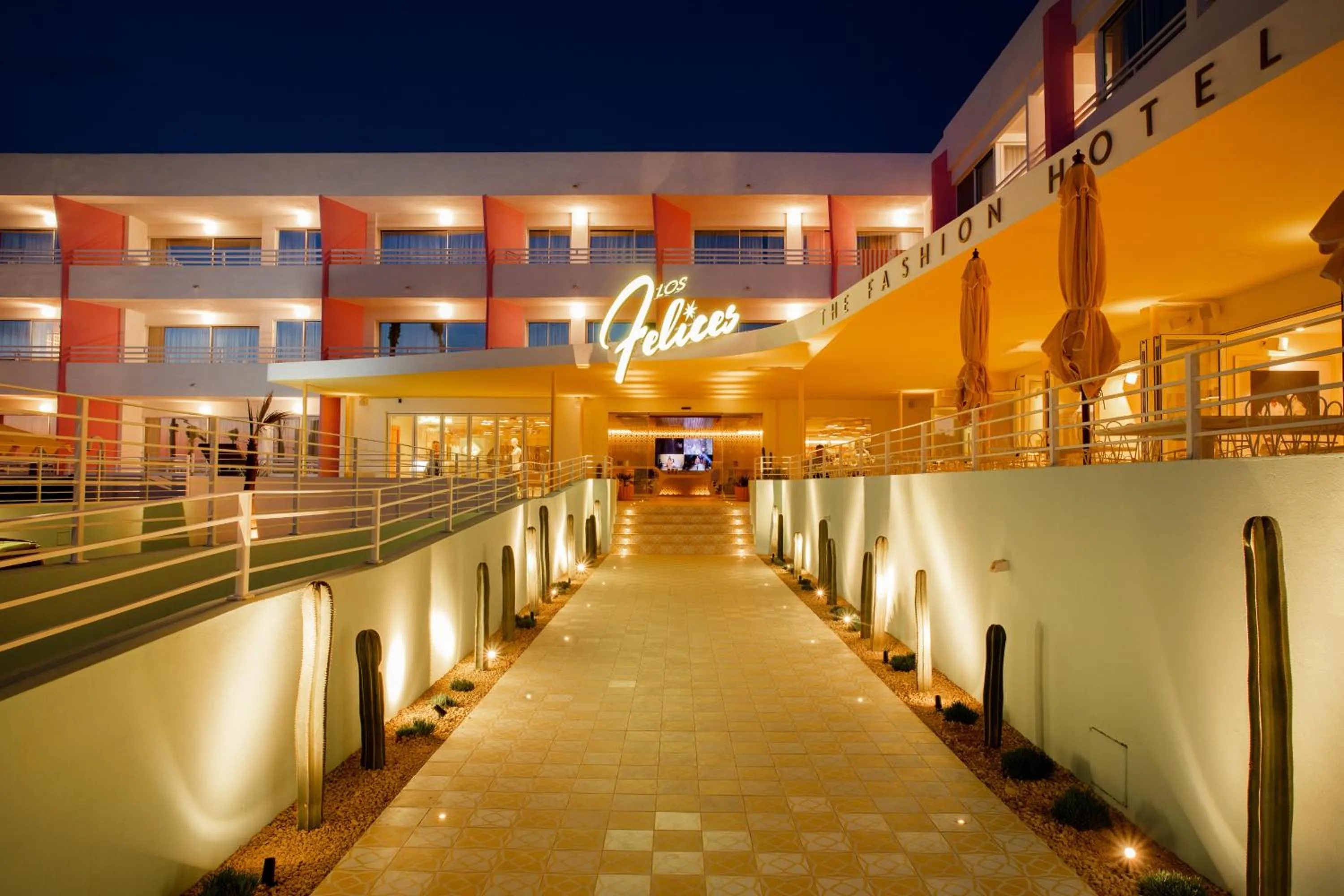 Facade/entrance in Los Felices Ibiza