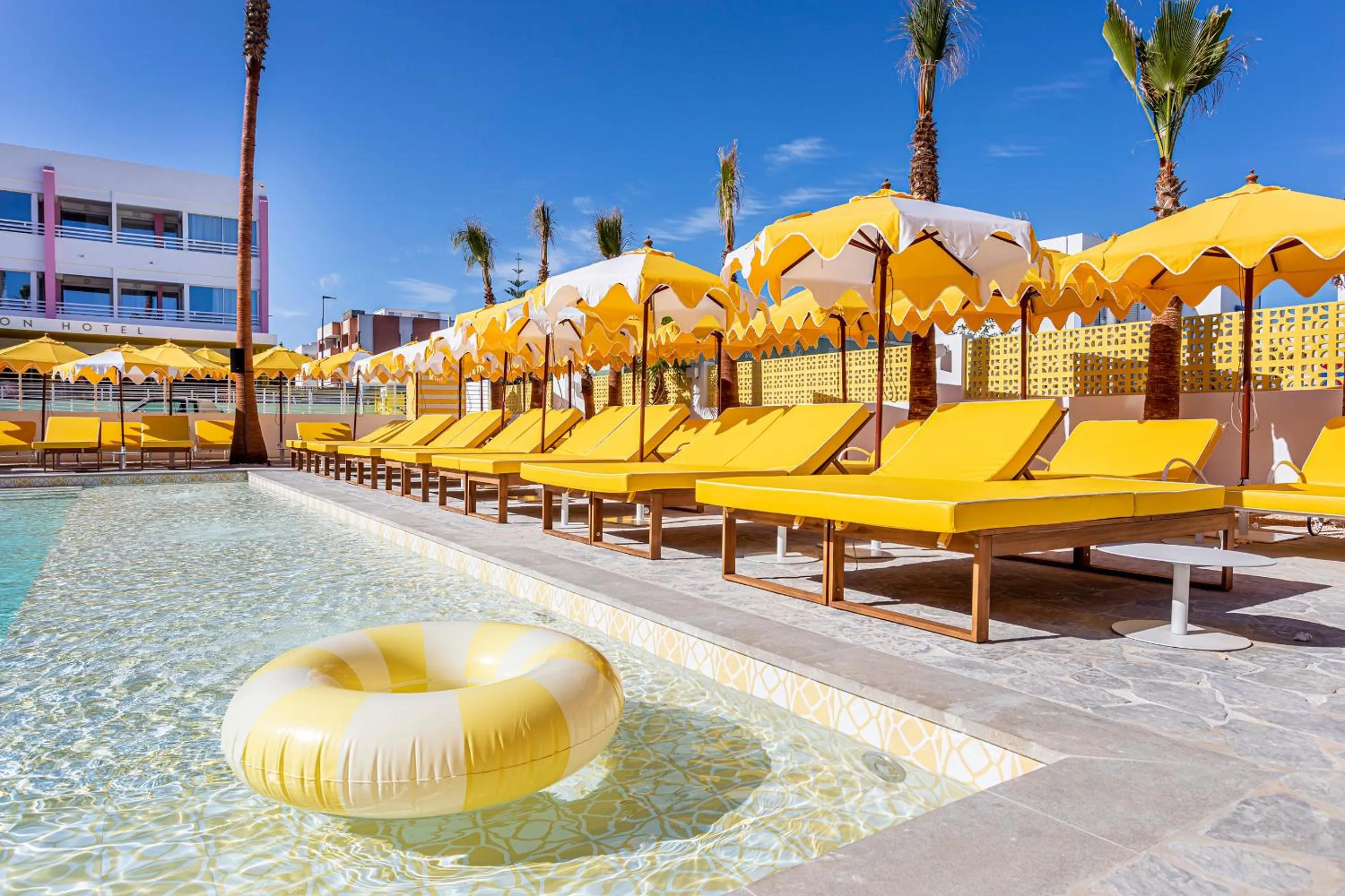 Swimming pool in Los Felices Ibiza