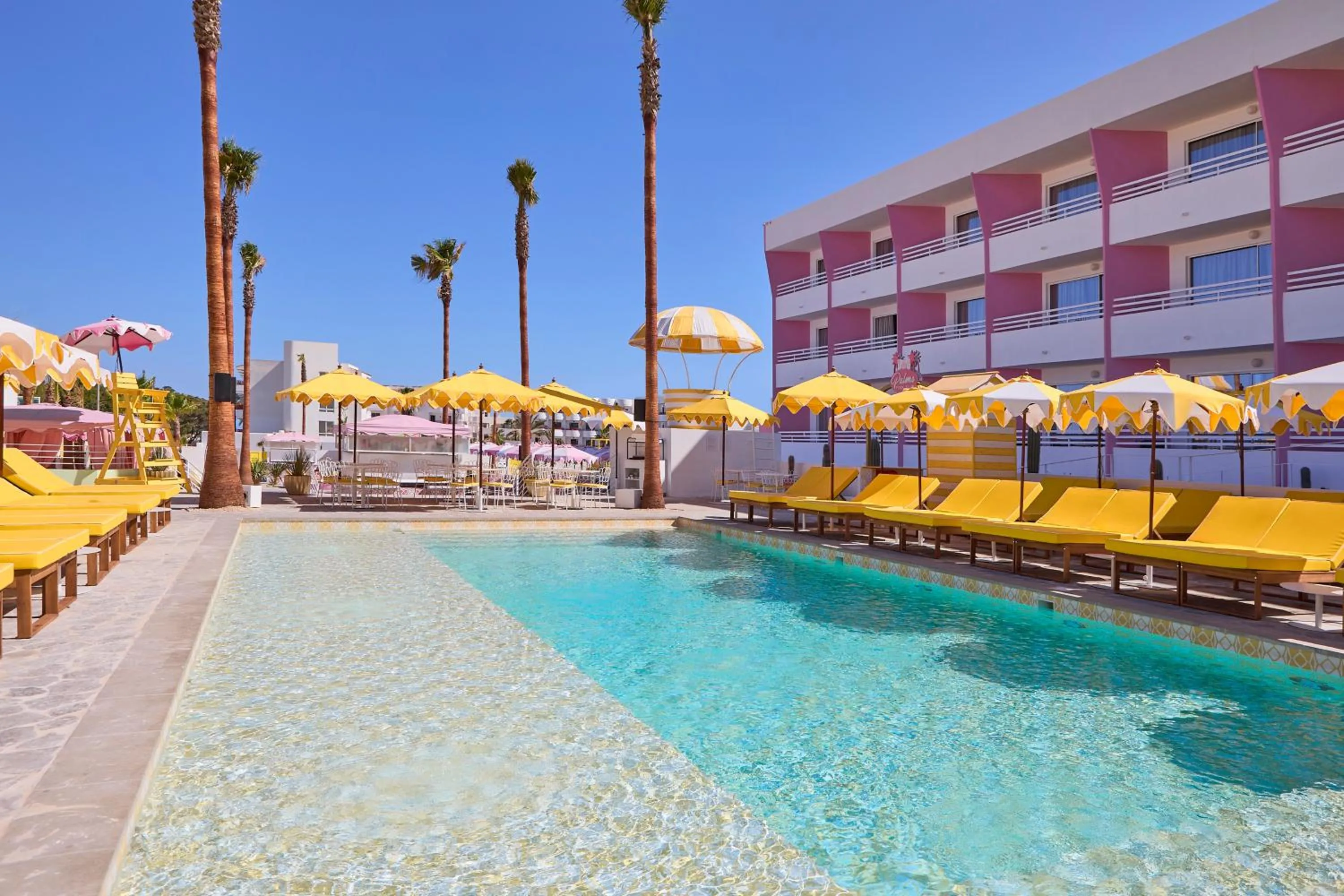 Swimming pool in Los Felices Ibiza