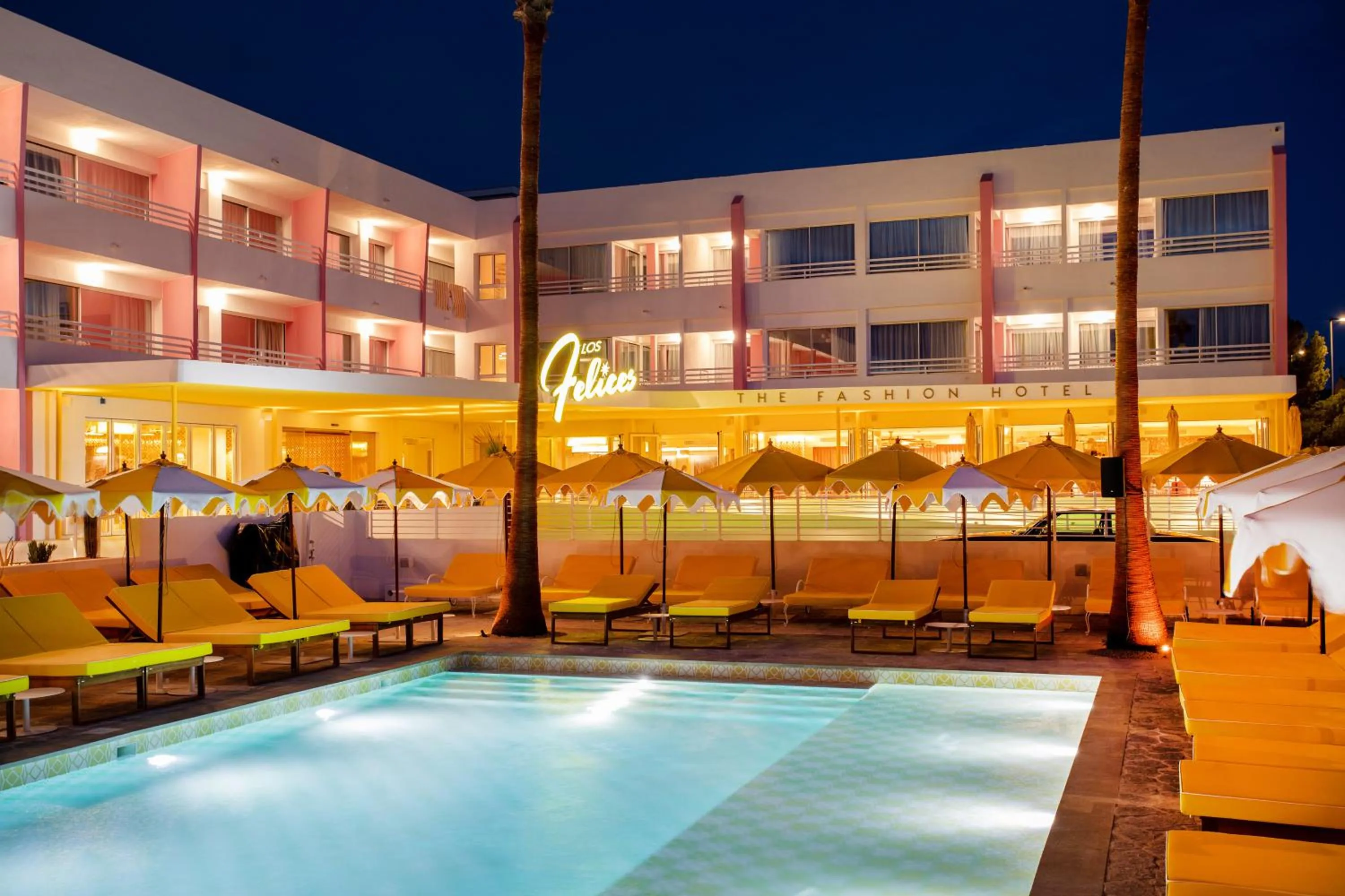 Night in Los Felices Ibiza