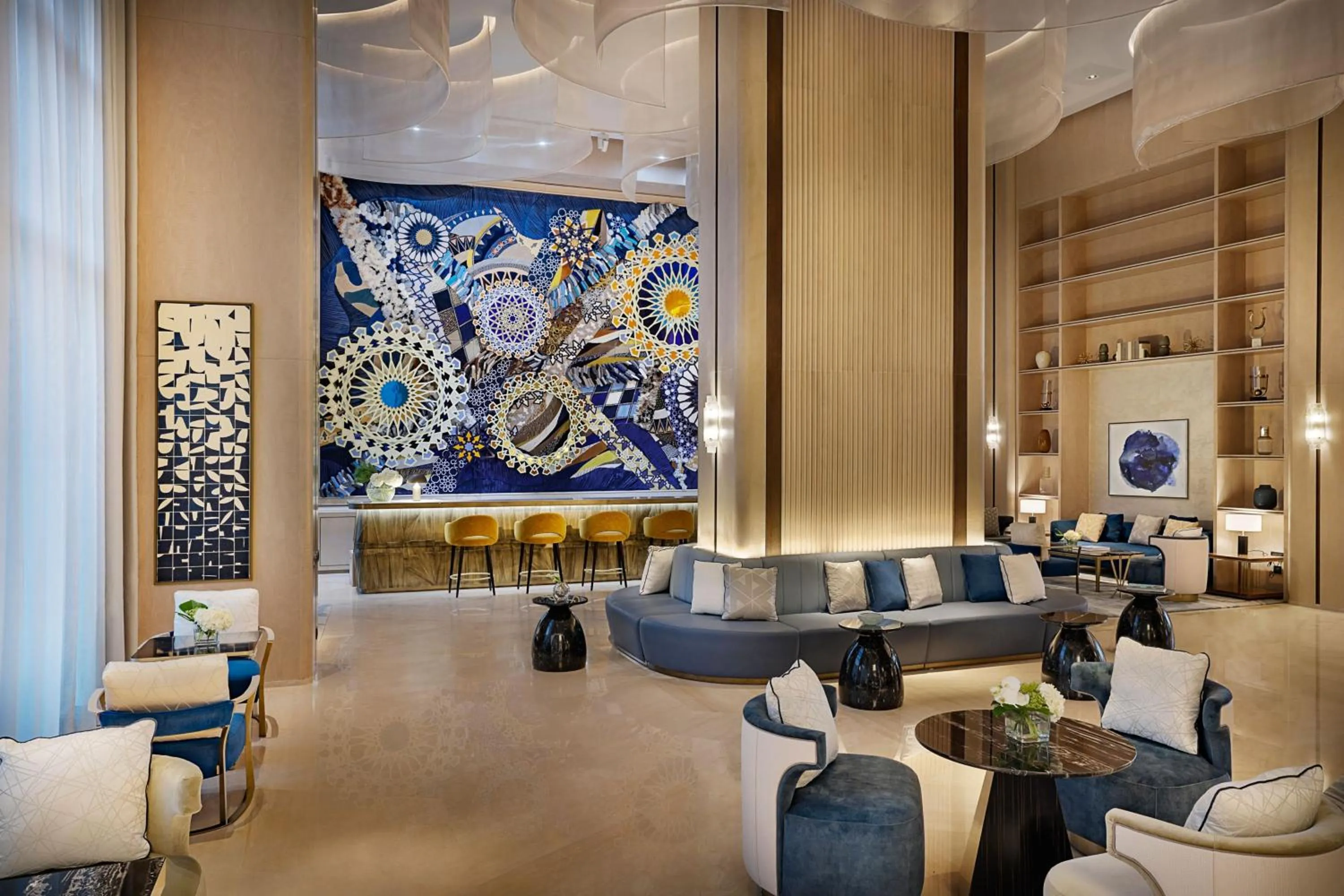 Lounge or bar in The St. Regis Riyadh