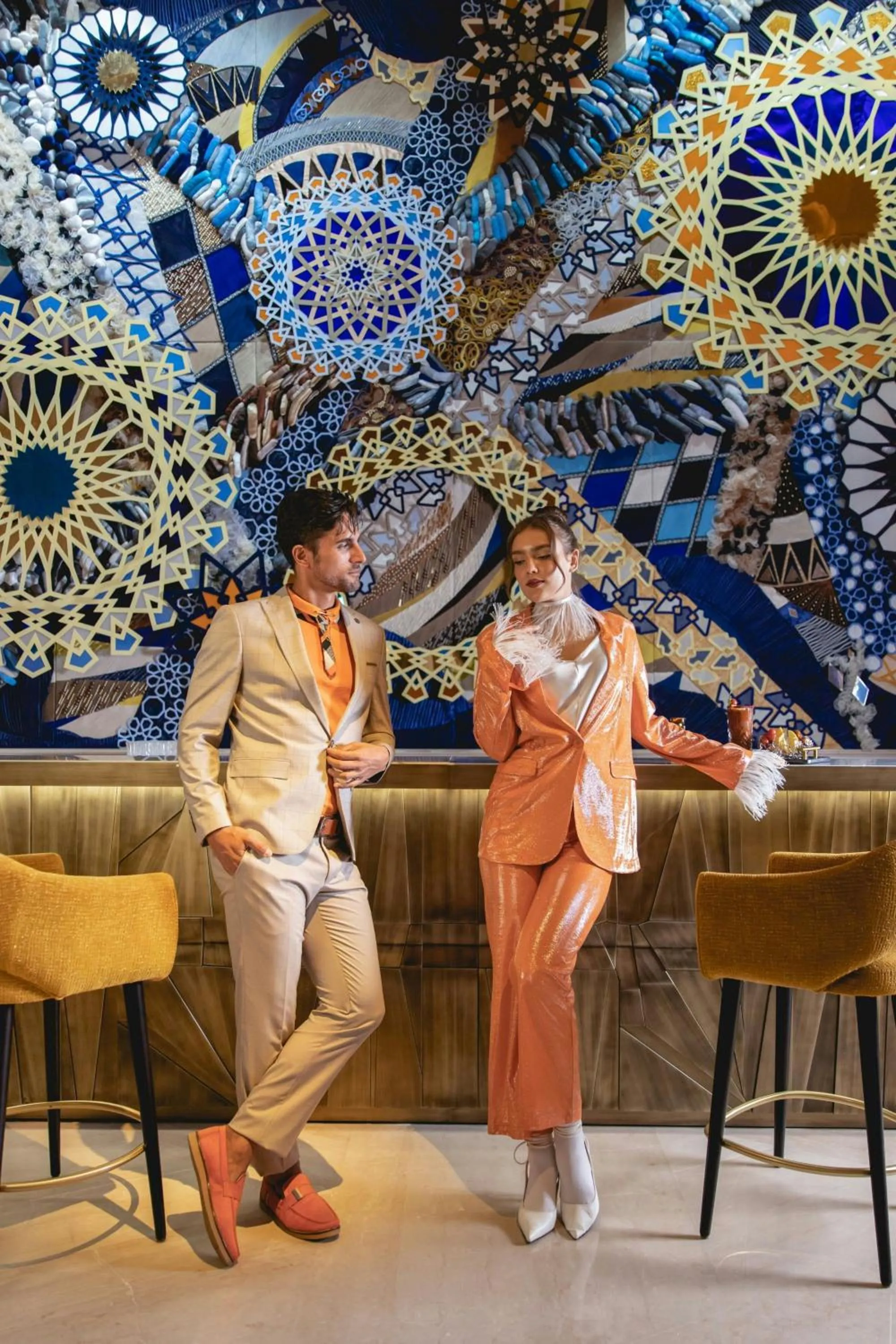 Lounge or bar in The St. Regis Riyadh