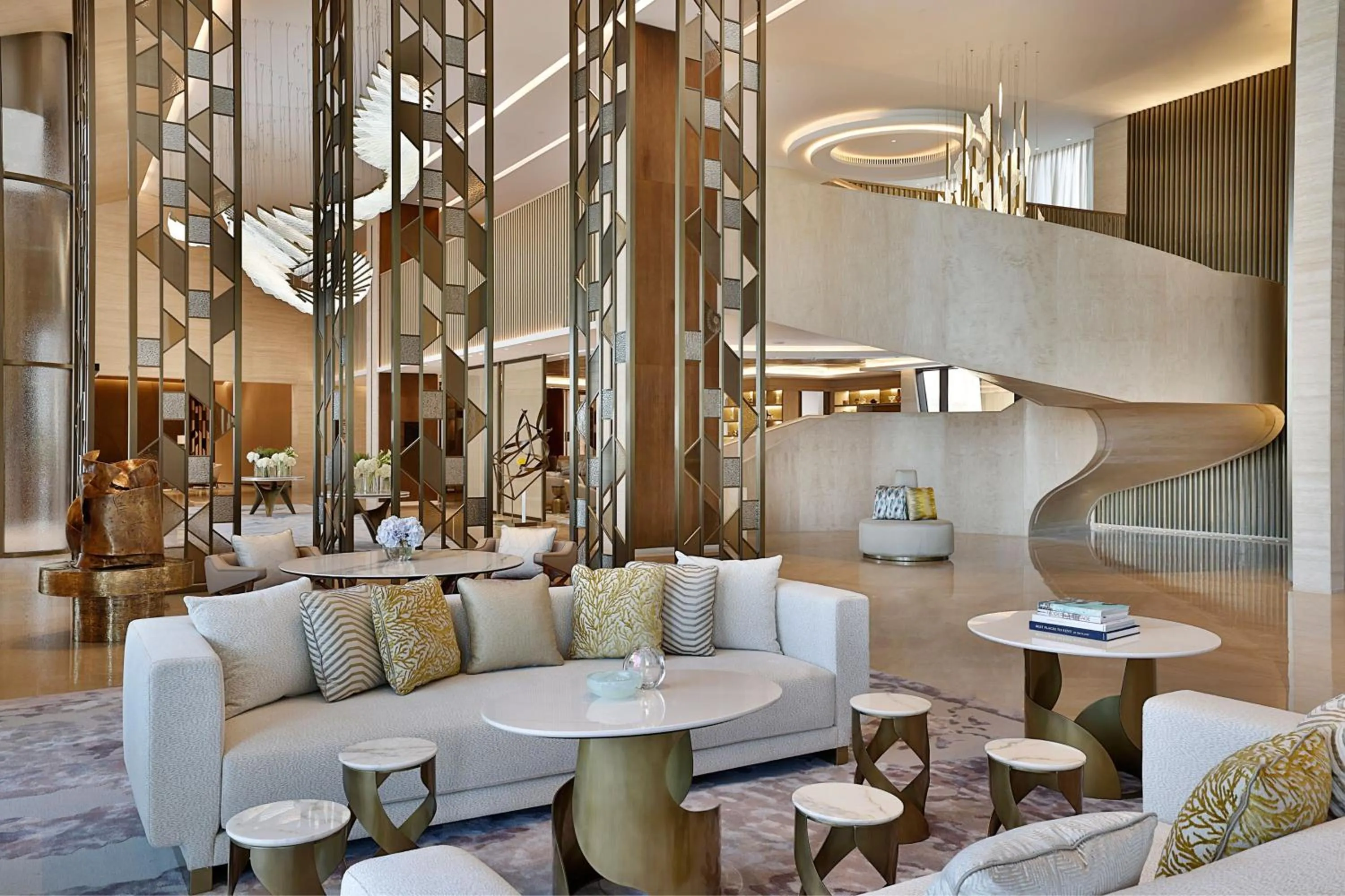 Lobby or reception in The St. Regis Riyadh