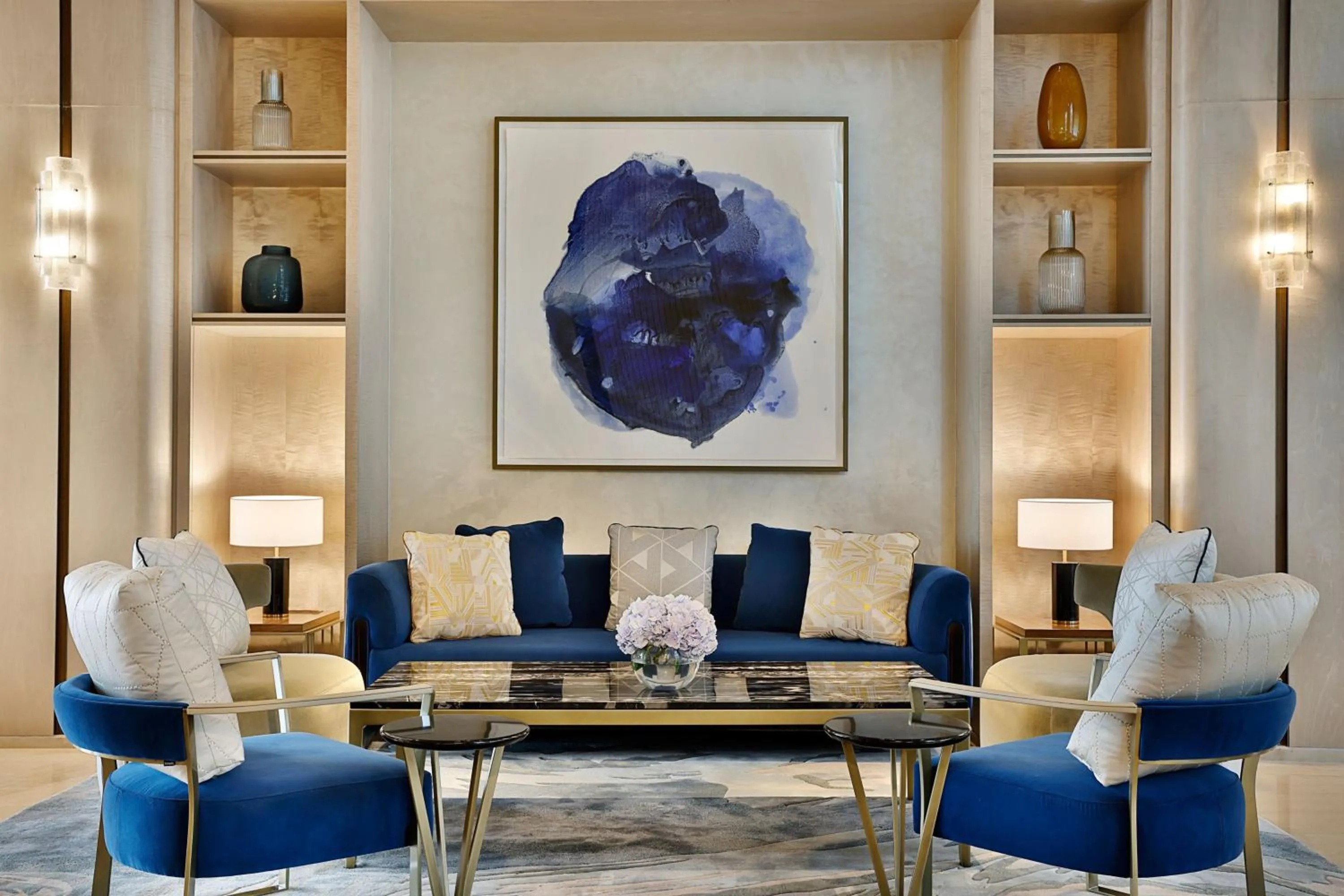 Lounge or bar in The St. Regis Riyadh