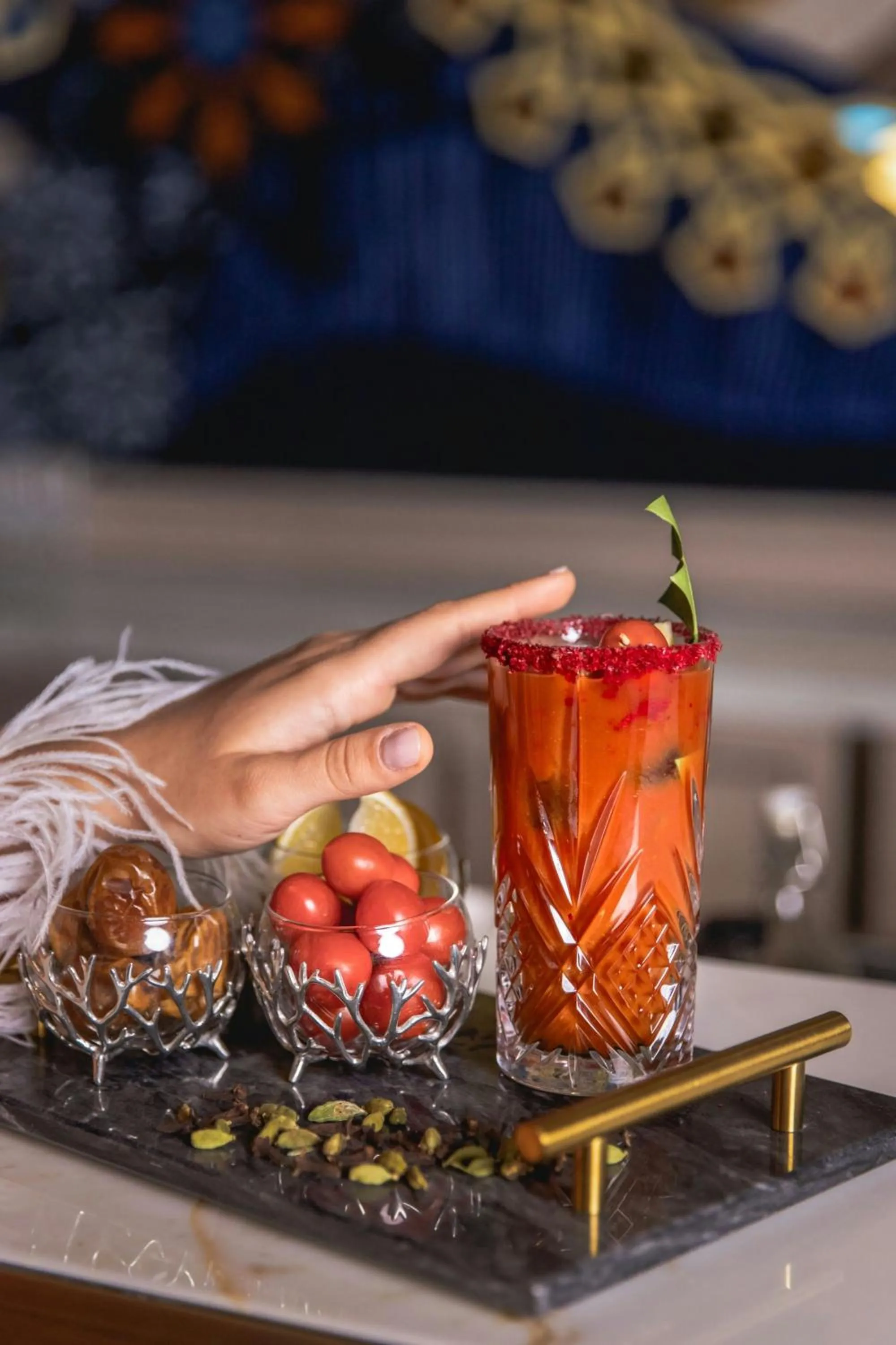 Lounge or bar in The St. Regis Riyadh