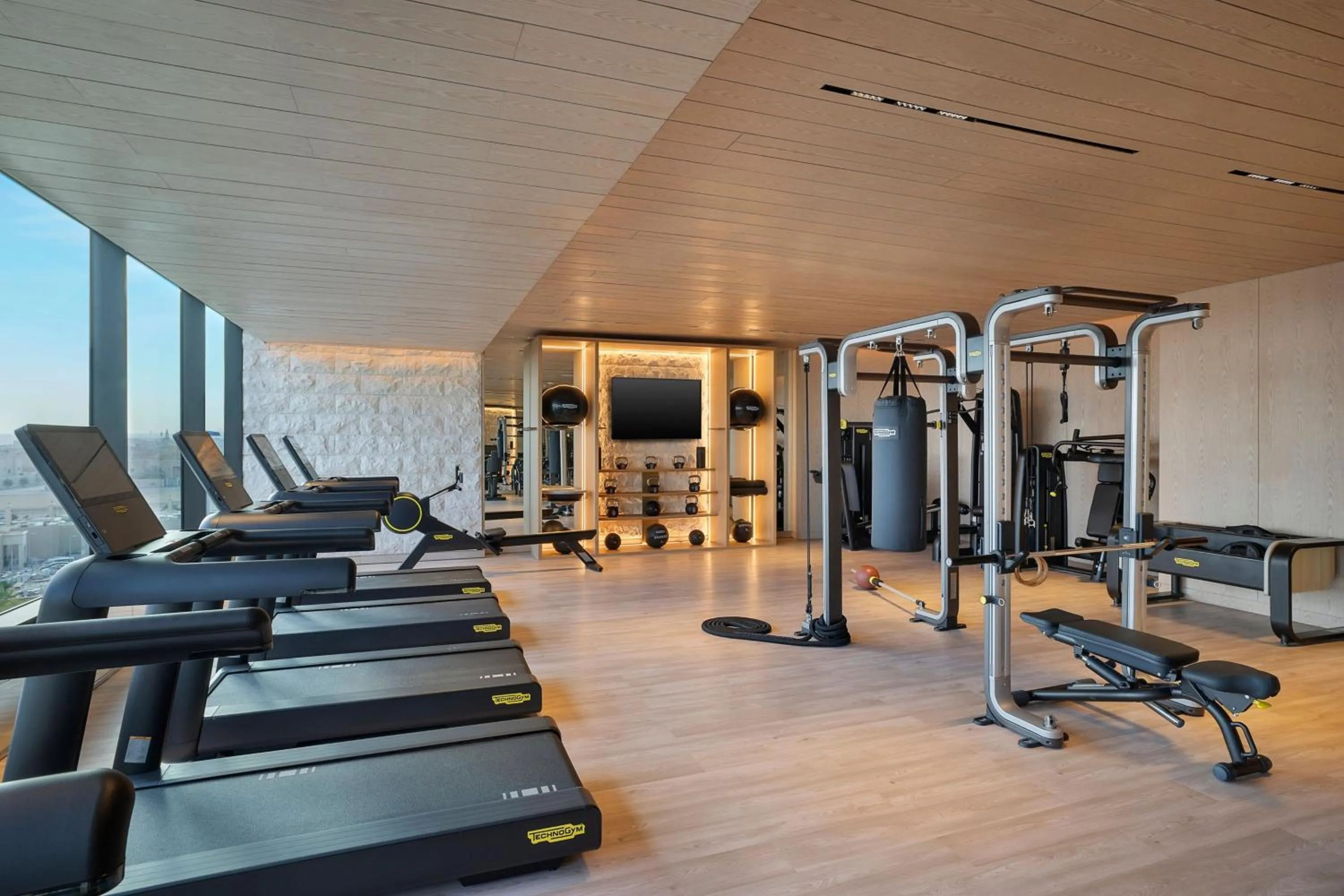 Fitness centre/facilities in The St. Regis Riyadh