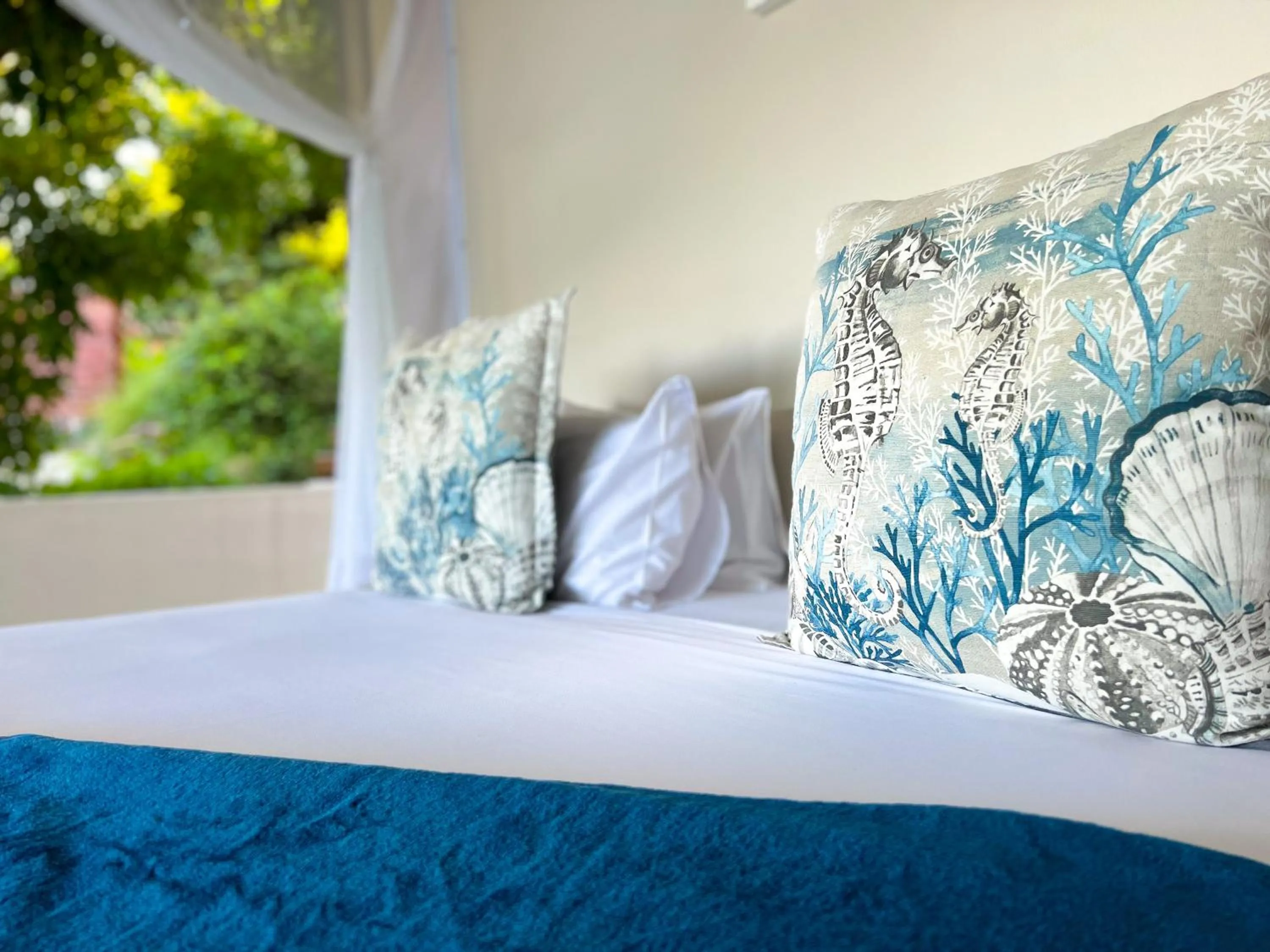 Bed in Bahia Mar Boutique Hotel