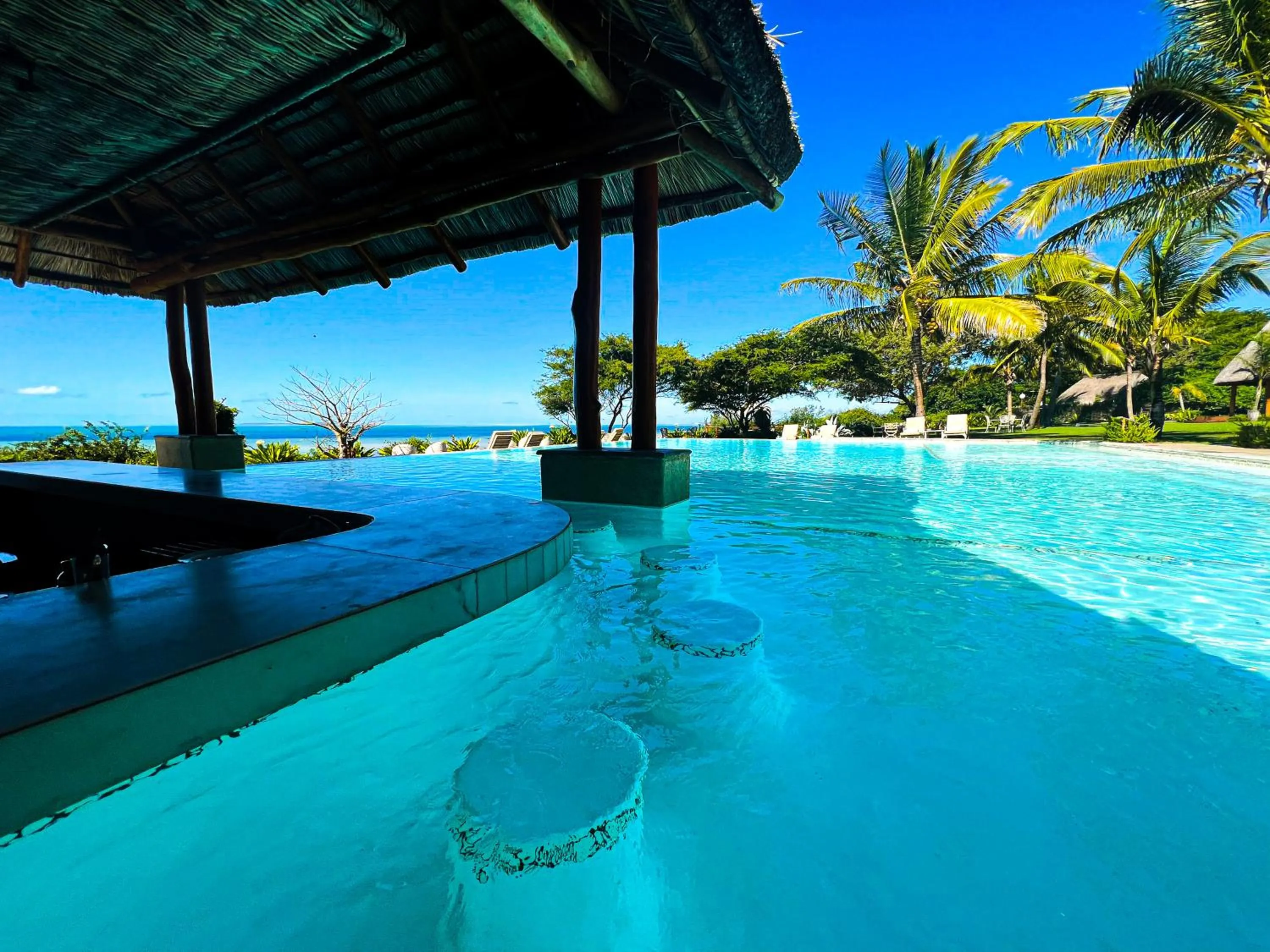 Pool view in Bahia Mar Boutique Hotel