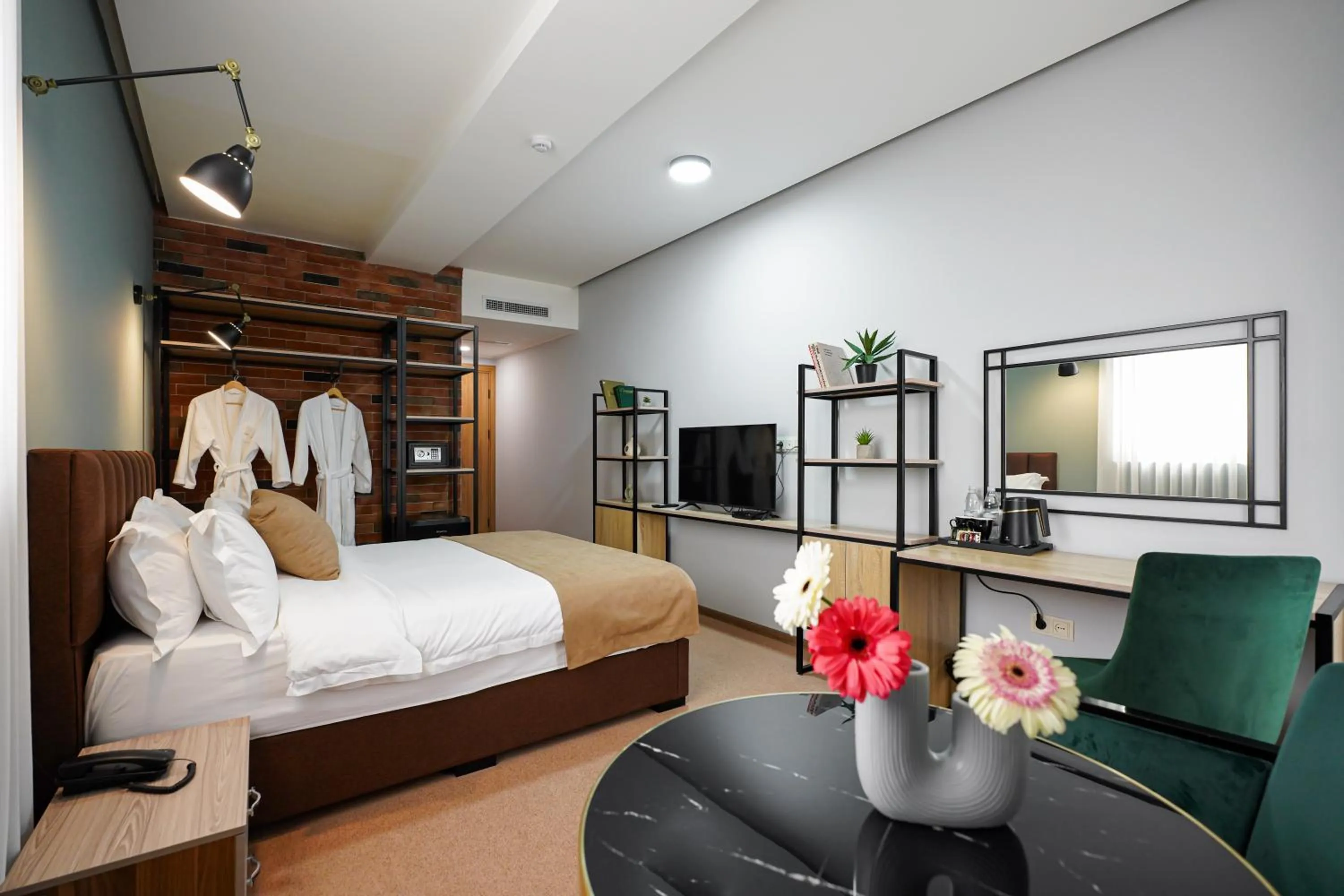 Bed in Felinger Concept Hotel