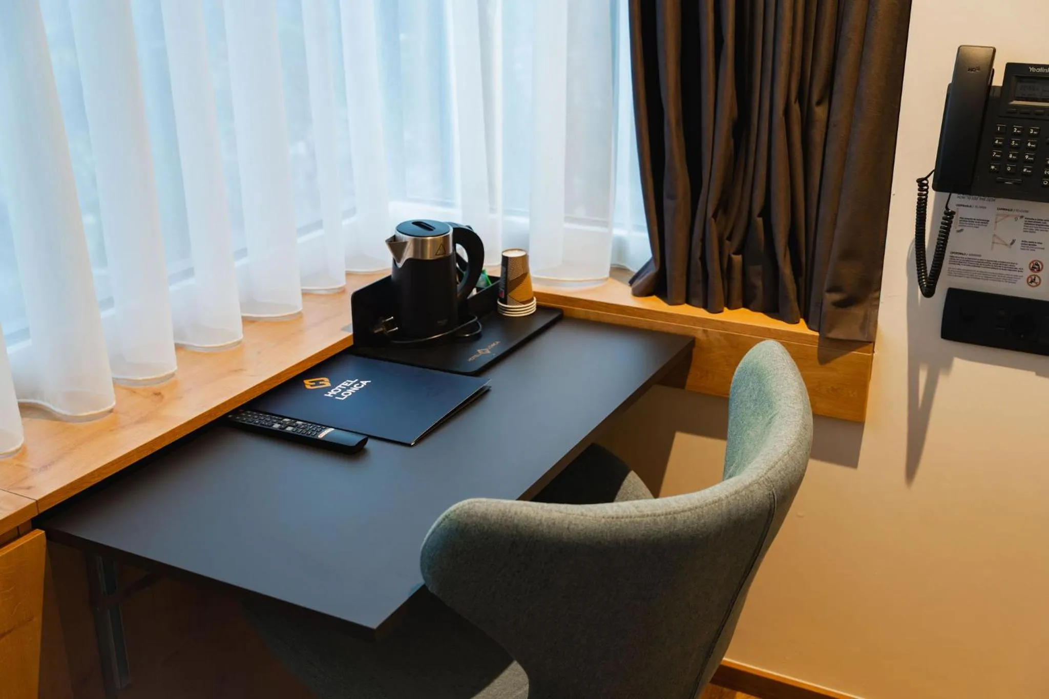 Coffee/tea facilities in Hotel Lonca