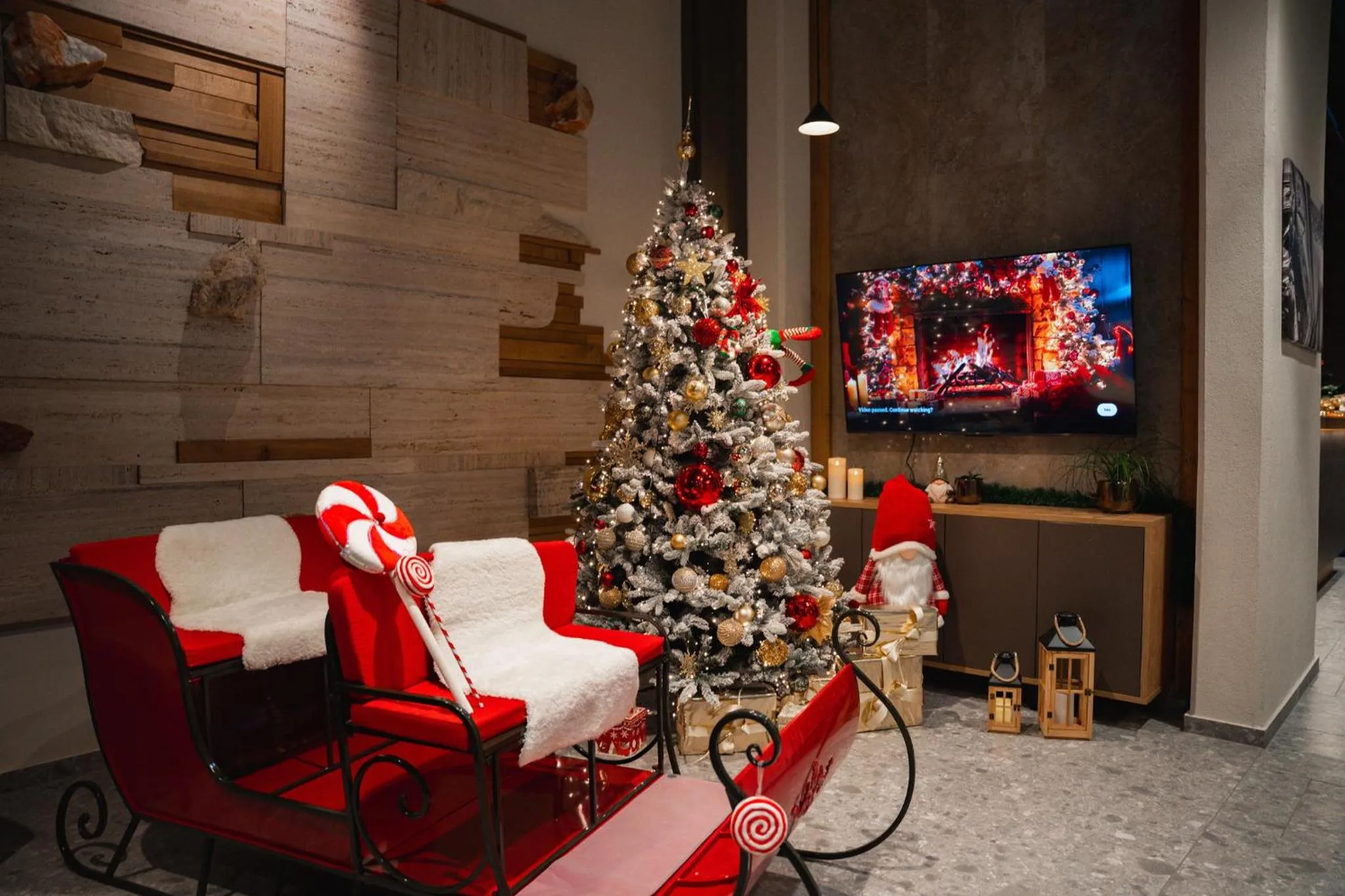 Lobby or reception in Hotel Lonca