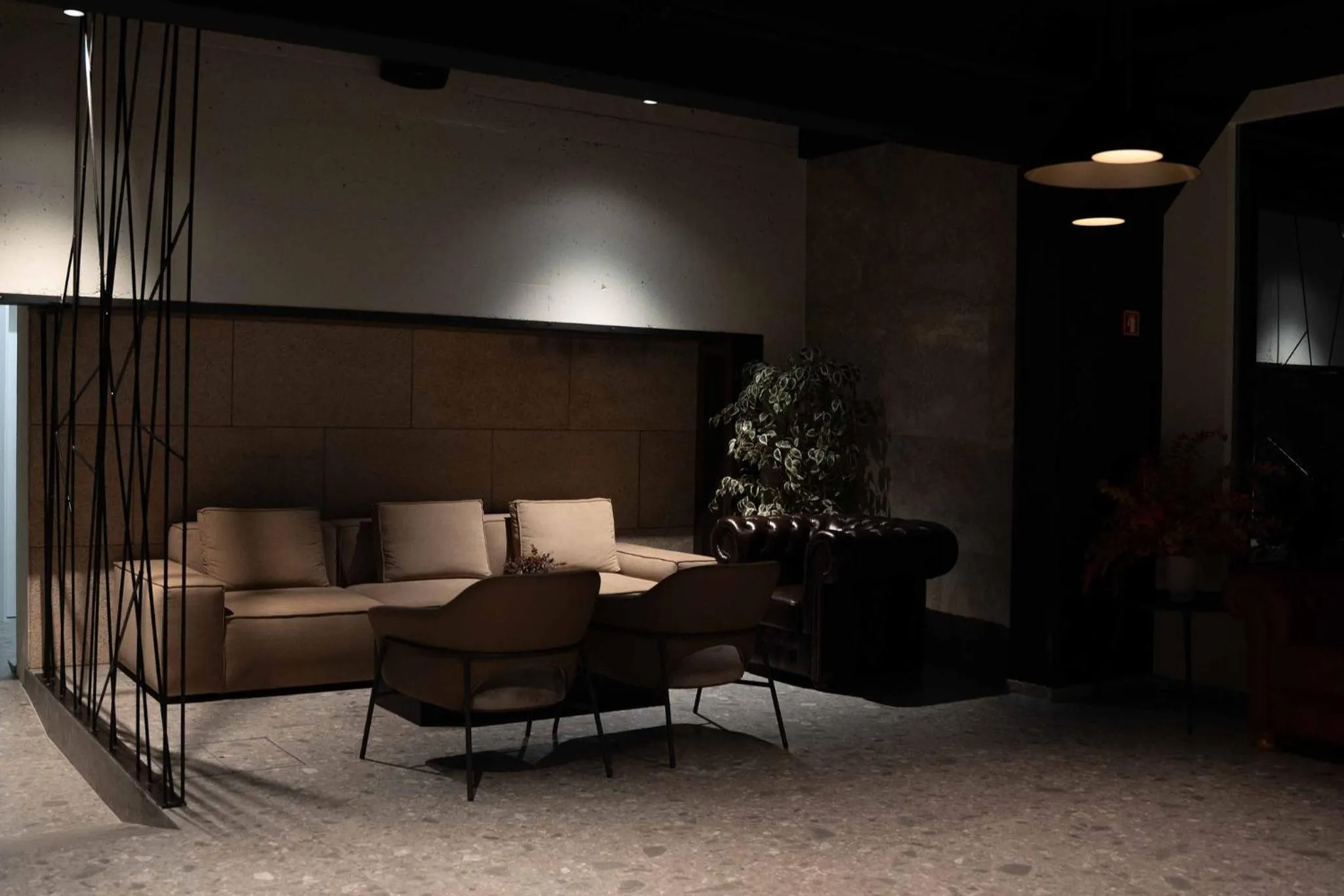 Seating area in Hotel Lonca