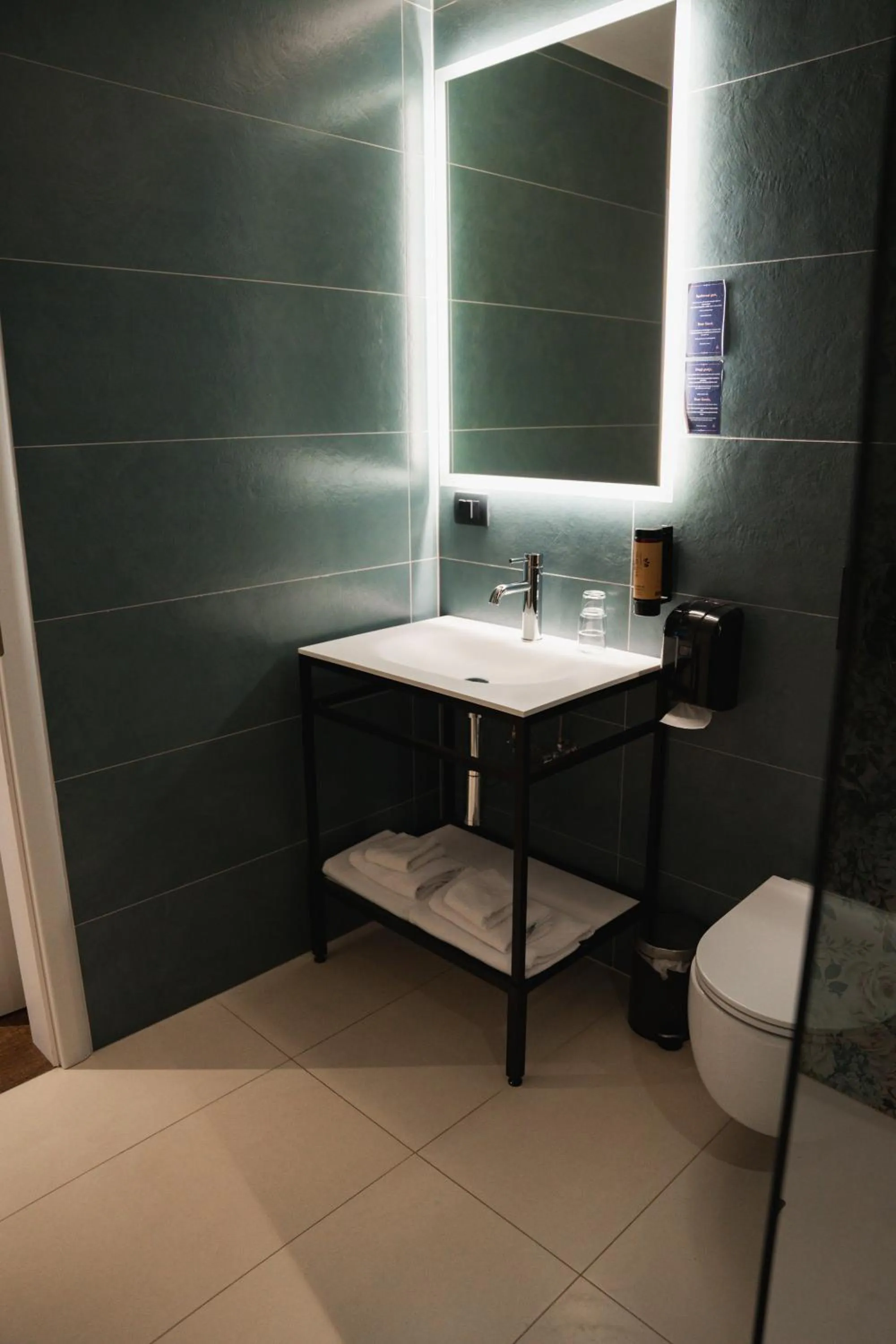 Toilet in Hotel Lonca