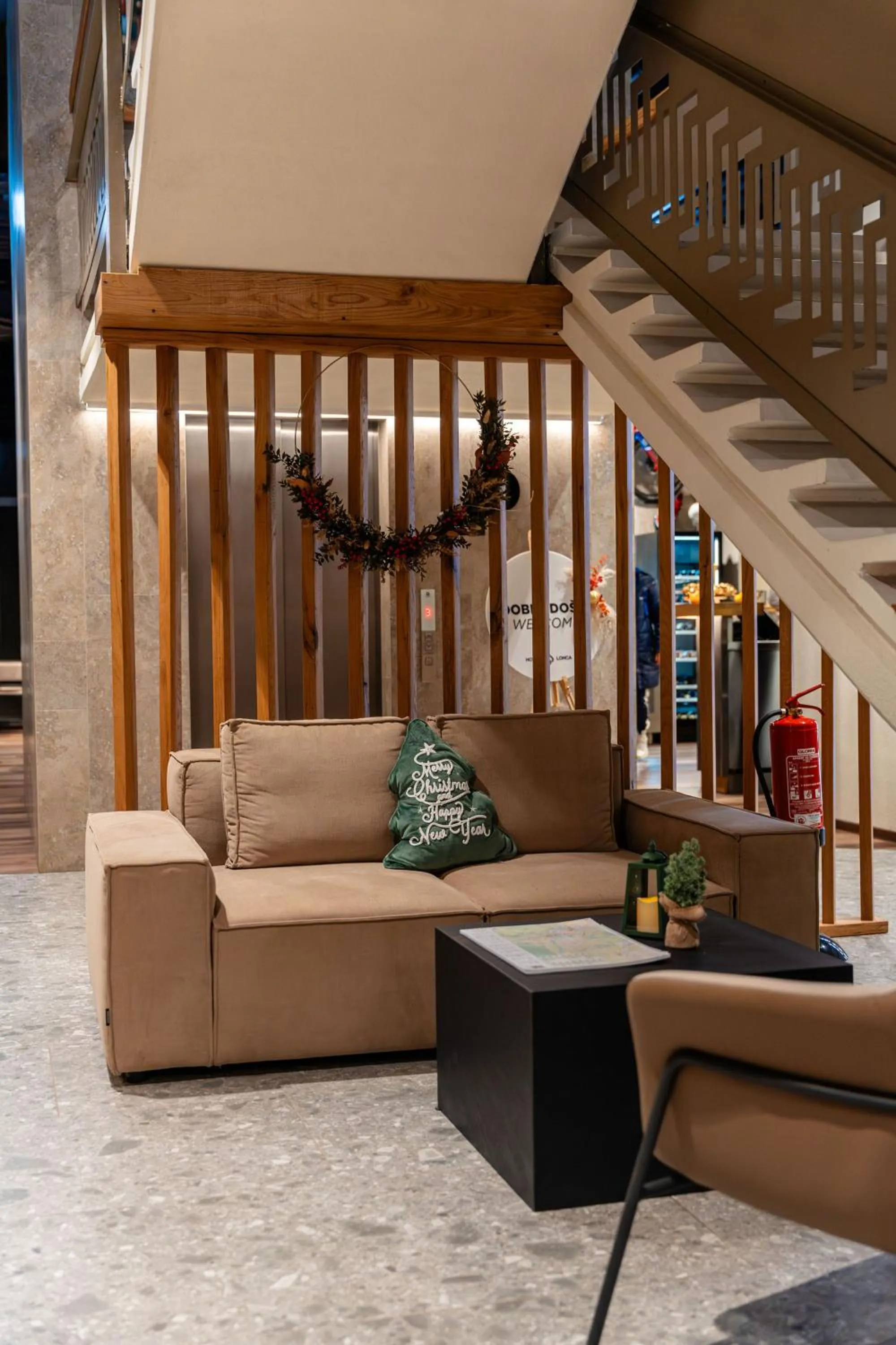 Lobby or reception in Hotel Lonca