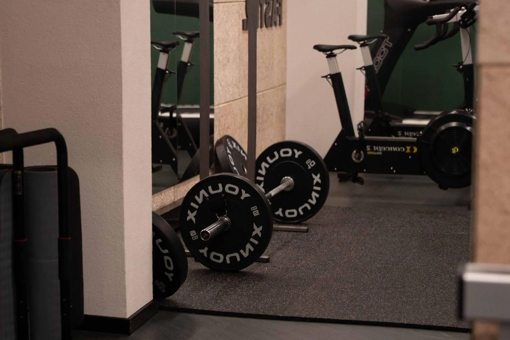 Fitness centre/facilities in Hotel Lonca