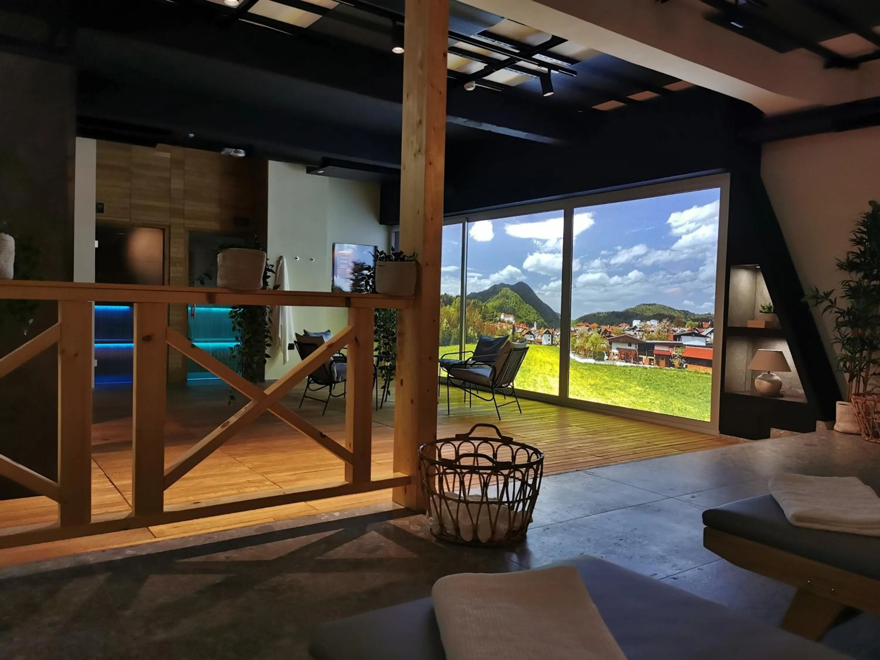 Sauna in Hotel Lonca