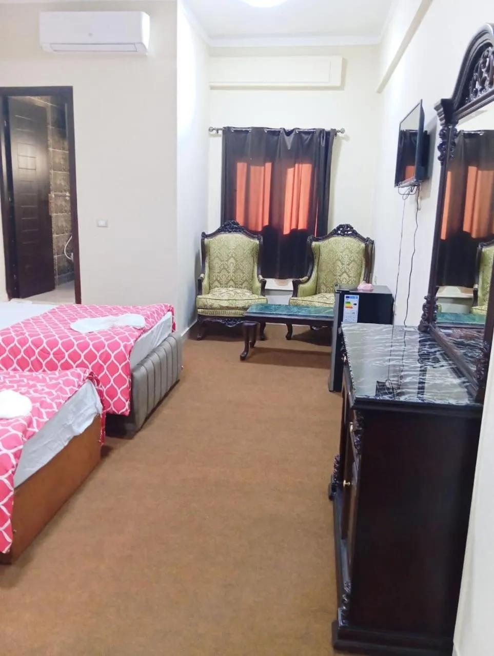 Seating area in Magic Hotel