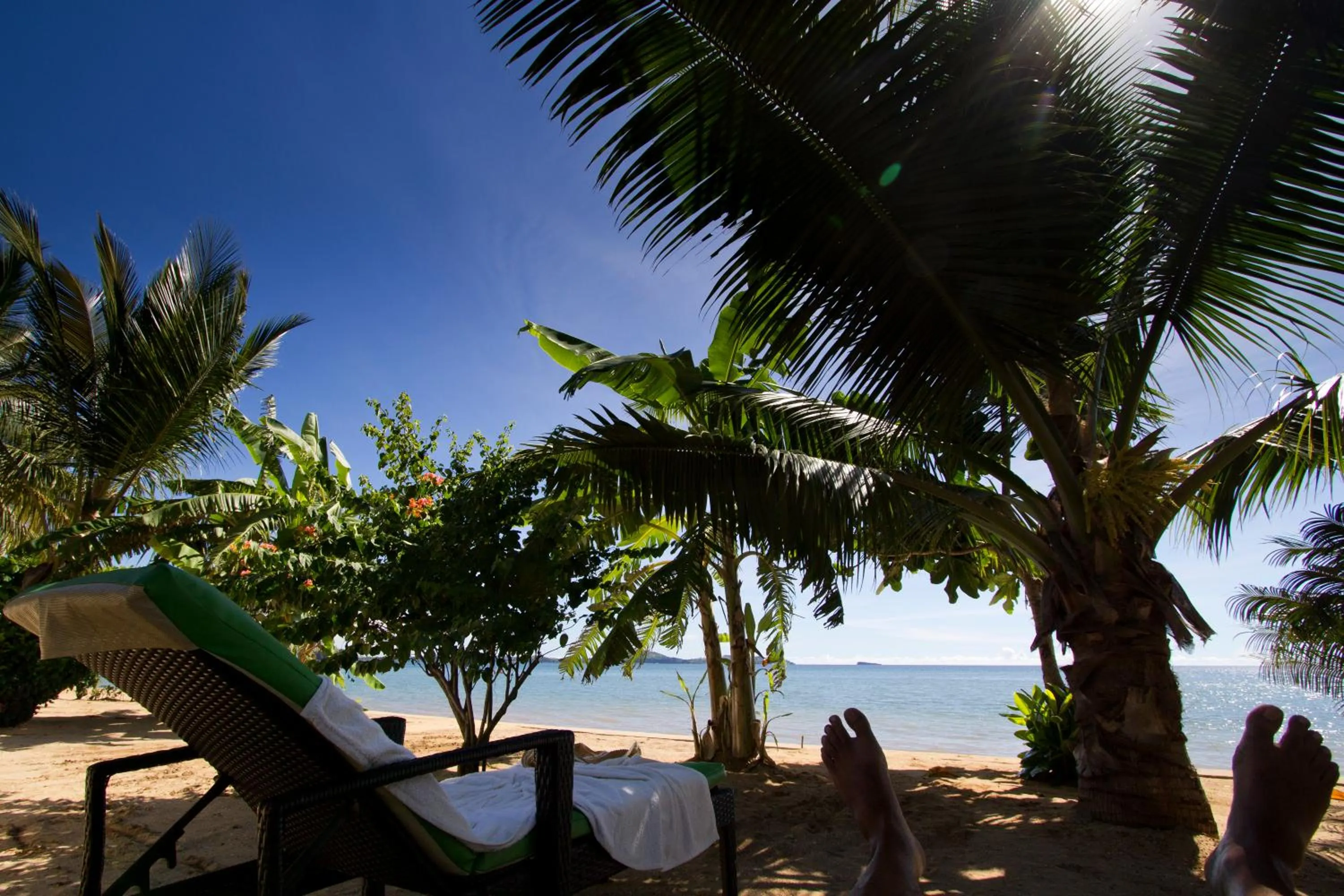 Balcony/Terrace in Anjiamarango Beach Resort