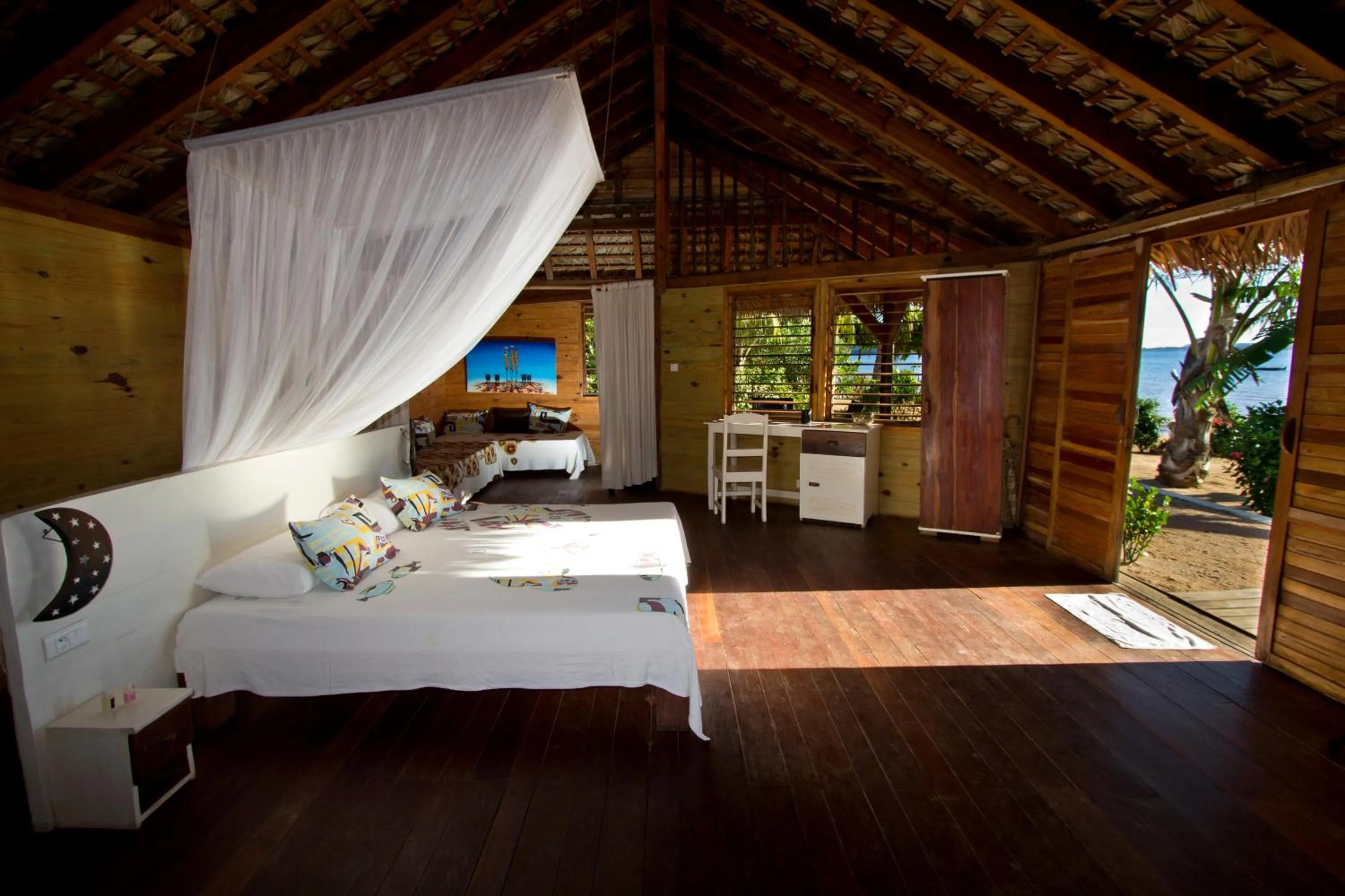 Bedroom, Bed in Anjiamarango Beach Resort
