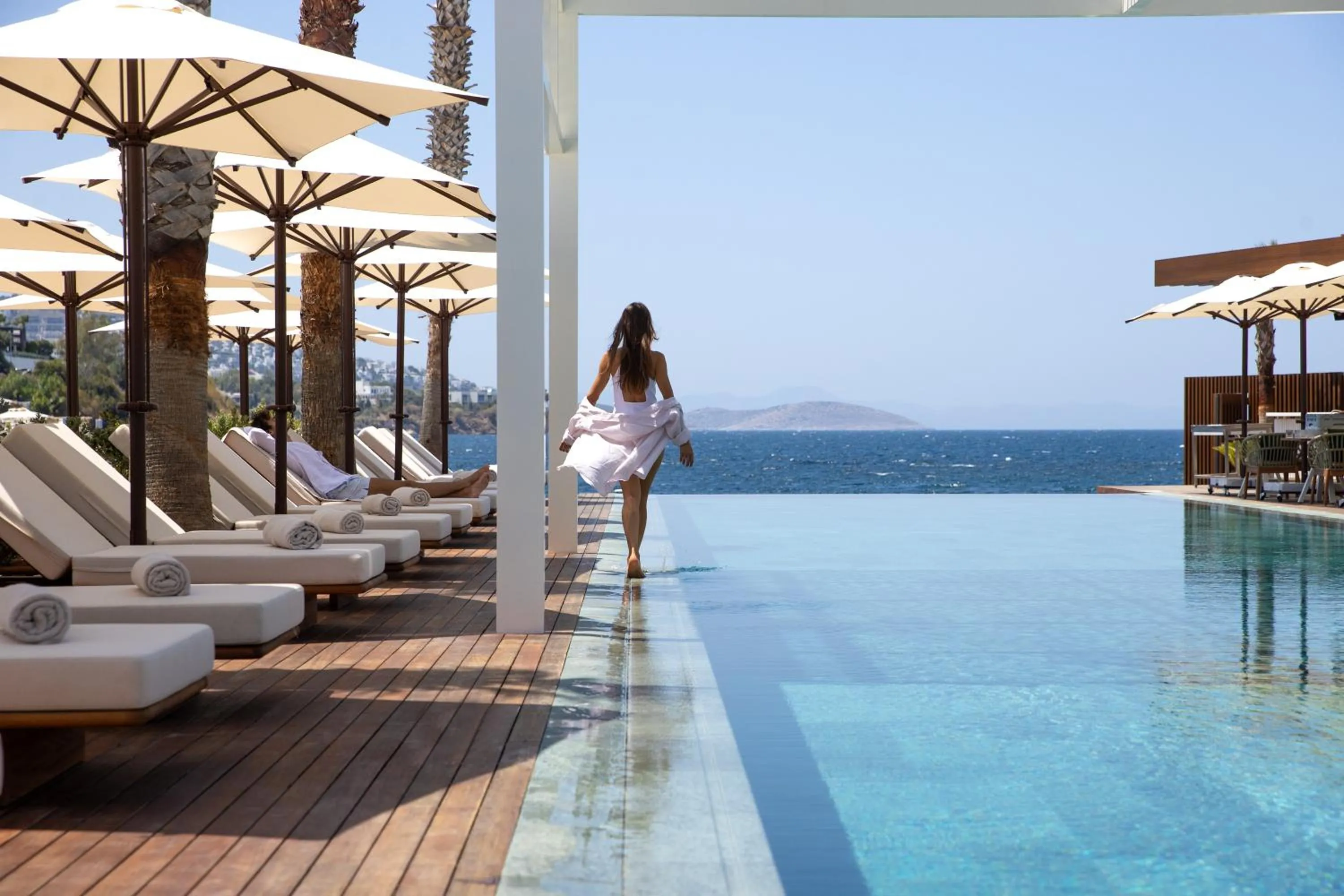 Swimming pool in Yalikavak Marina Hotel By Social Living Collection