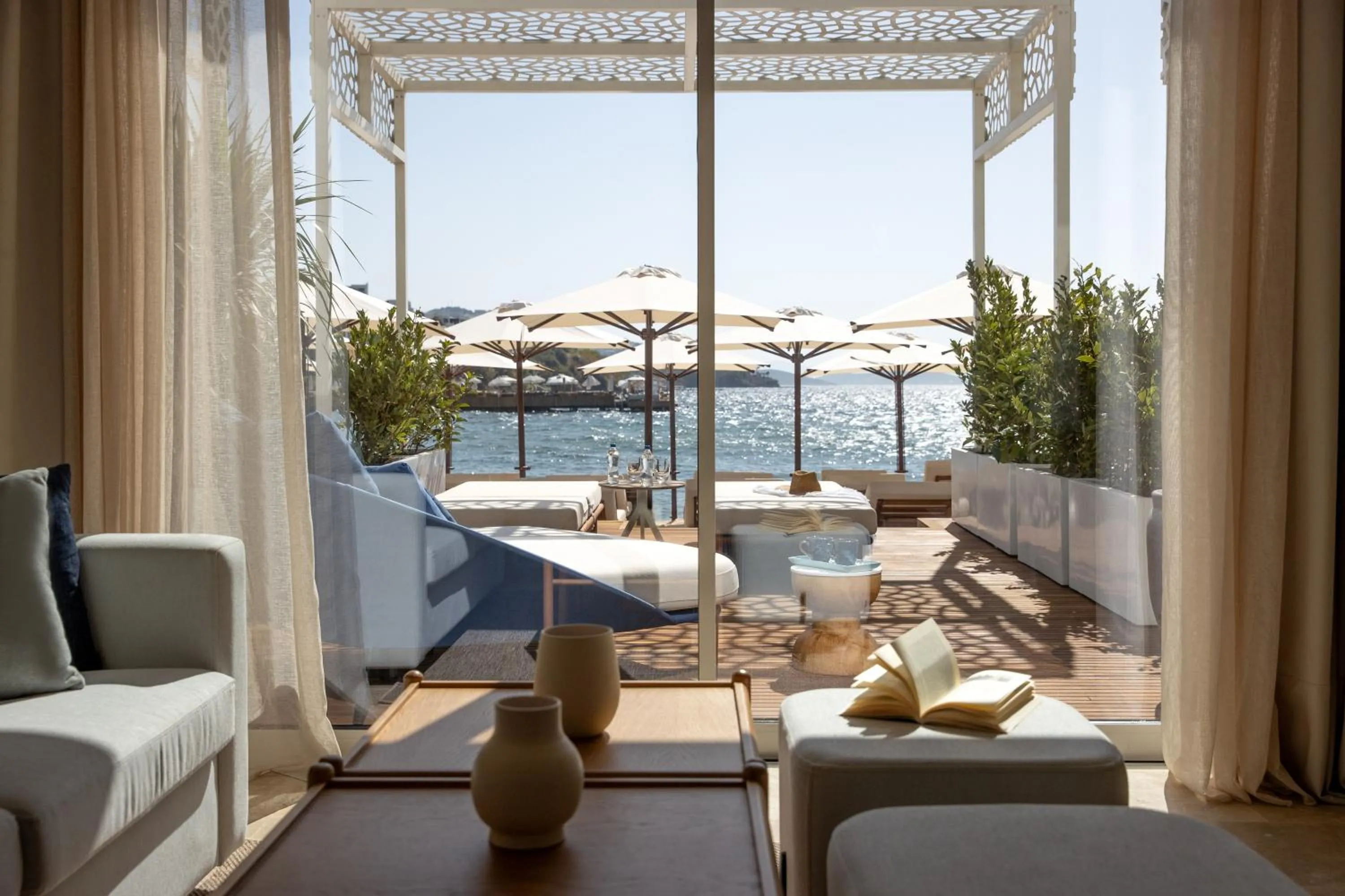 Patio in Yalikavak Marina Hotel By Social Living Collection