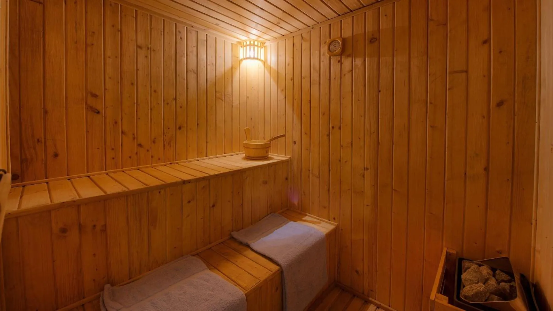 Sauna in Royal Orchid Fort Resort Mussoorie