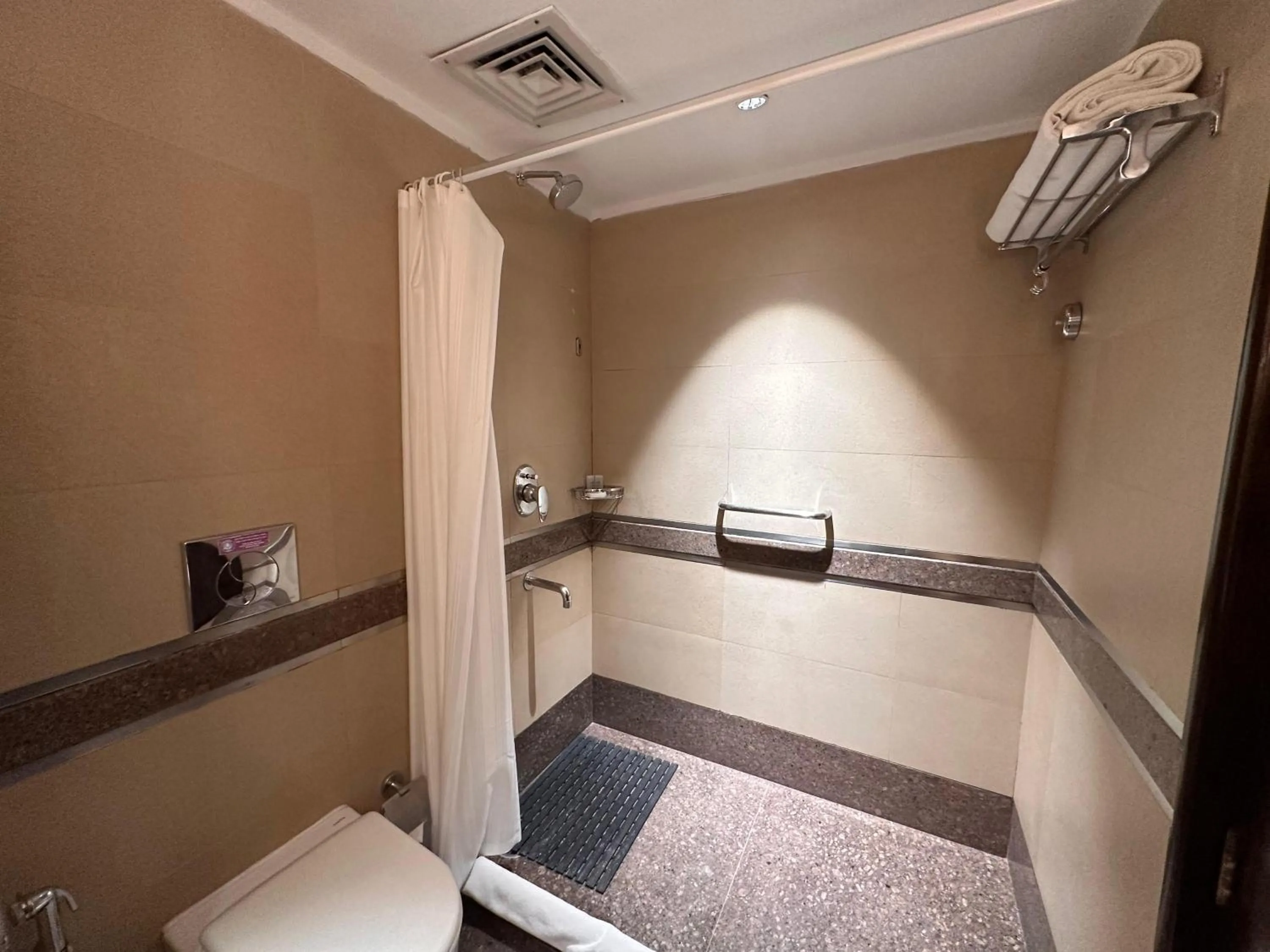 Shower in Royal Orchid Fort Resort Mussoorie