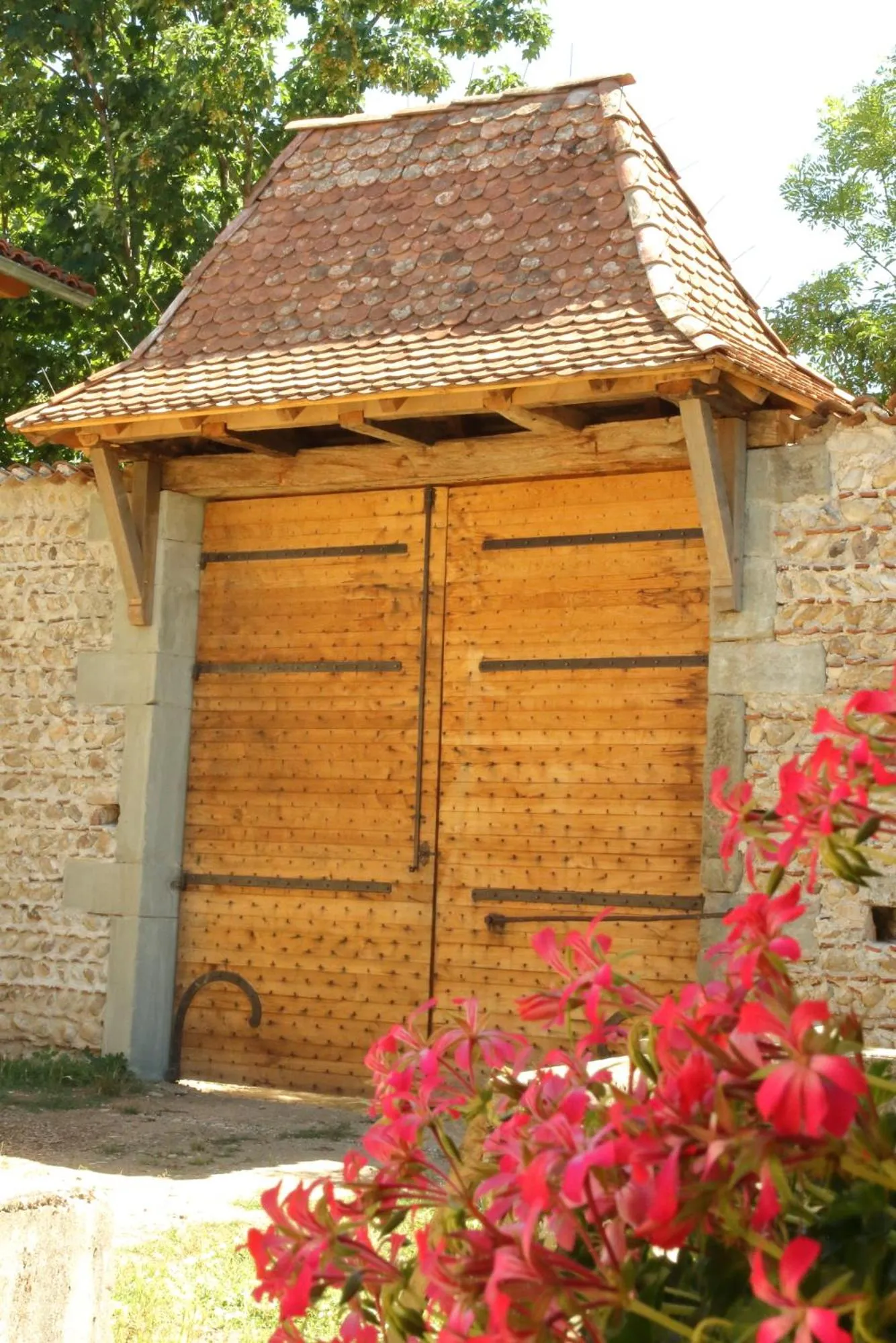 Landmark view in La ferme de Berlioz