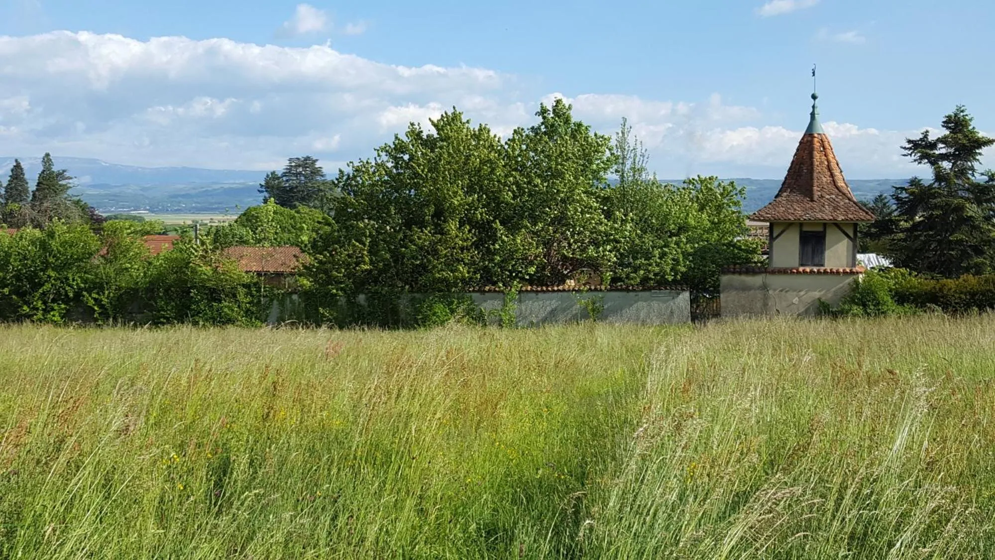 Natural landscape in La ferme de Berlioz
