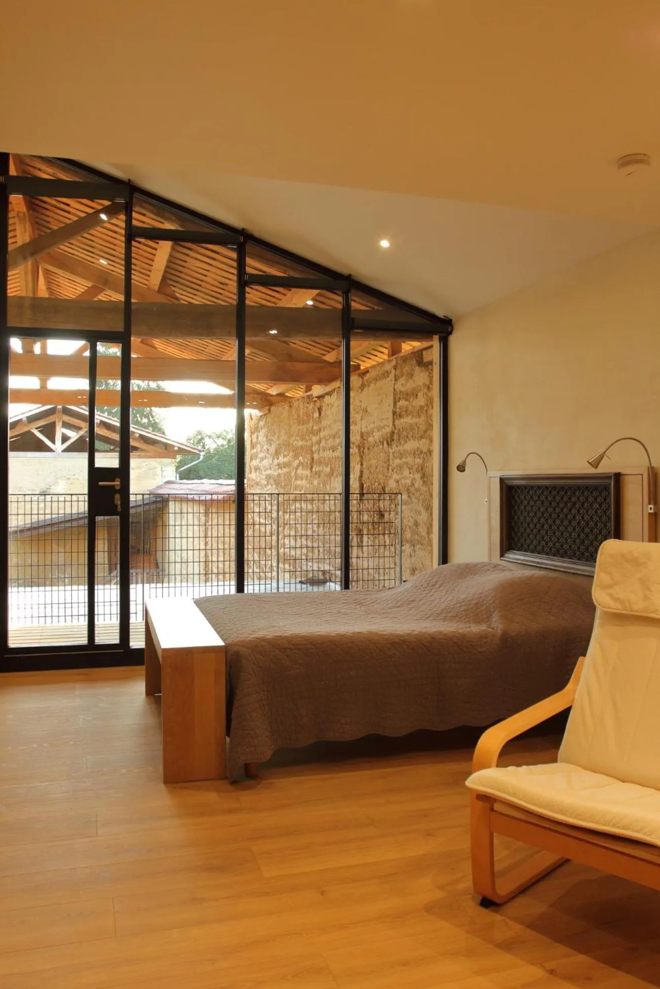 Bed in La ferme de Berlioz