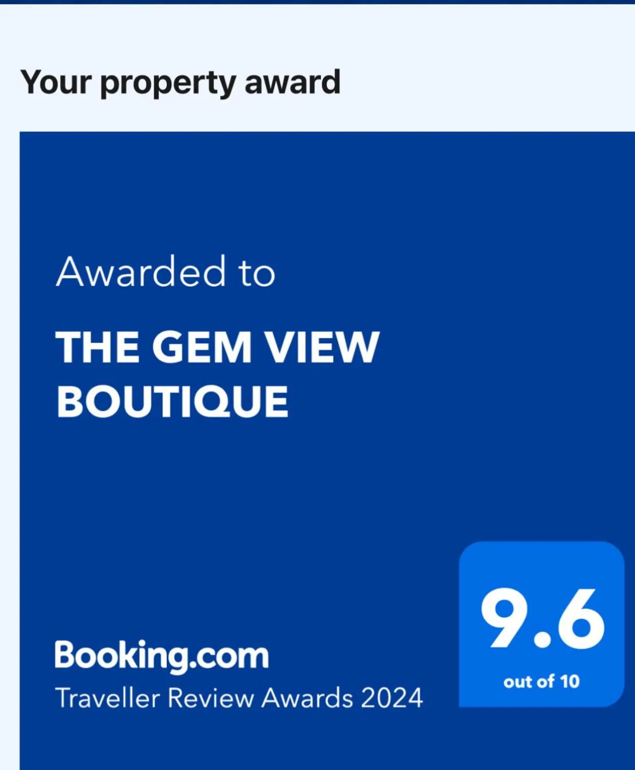 Property building in GEM view BOUTIQUE