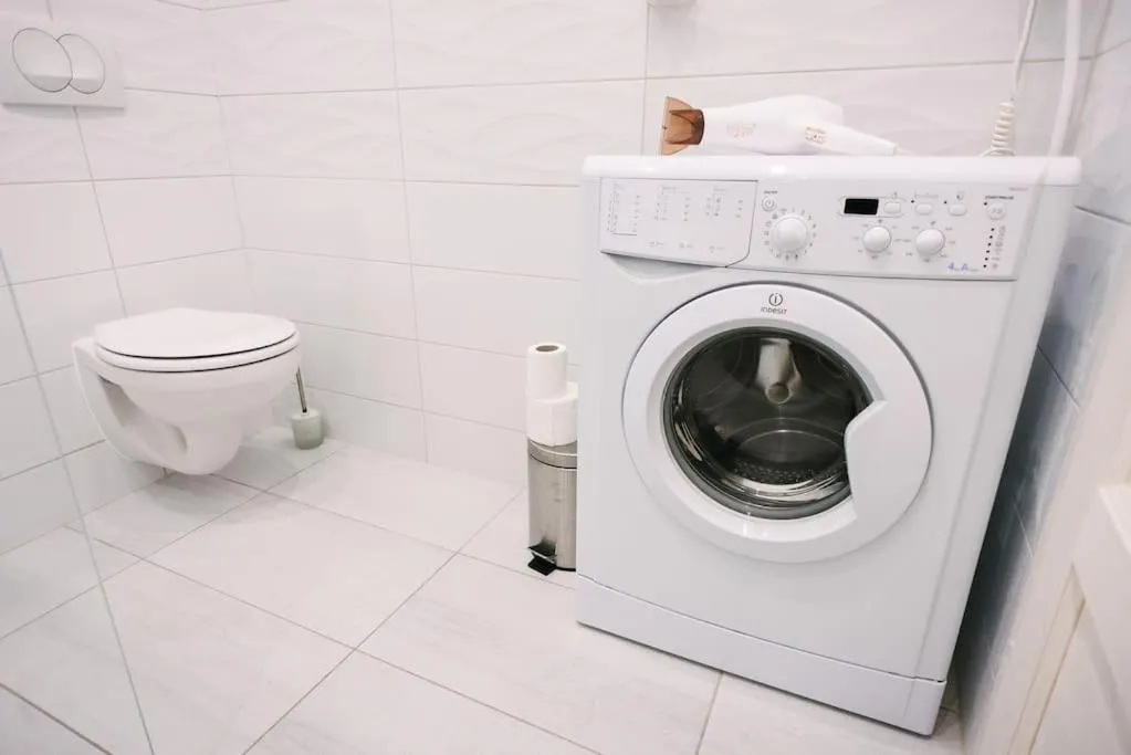 Bathroom in Stylish Apartment at Parliament