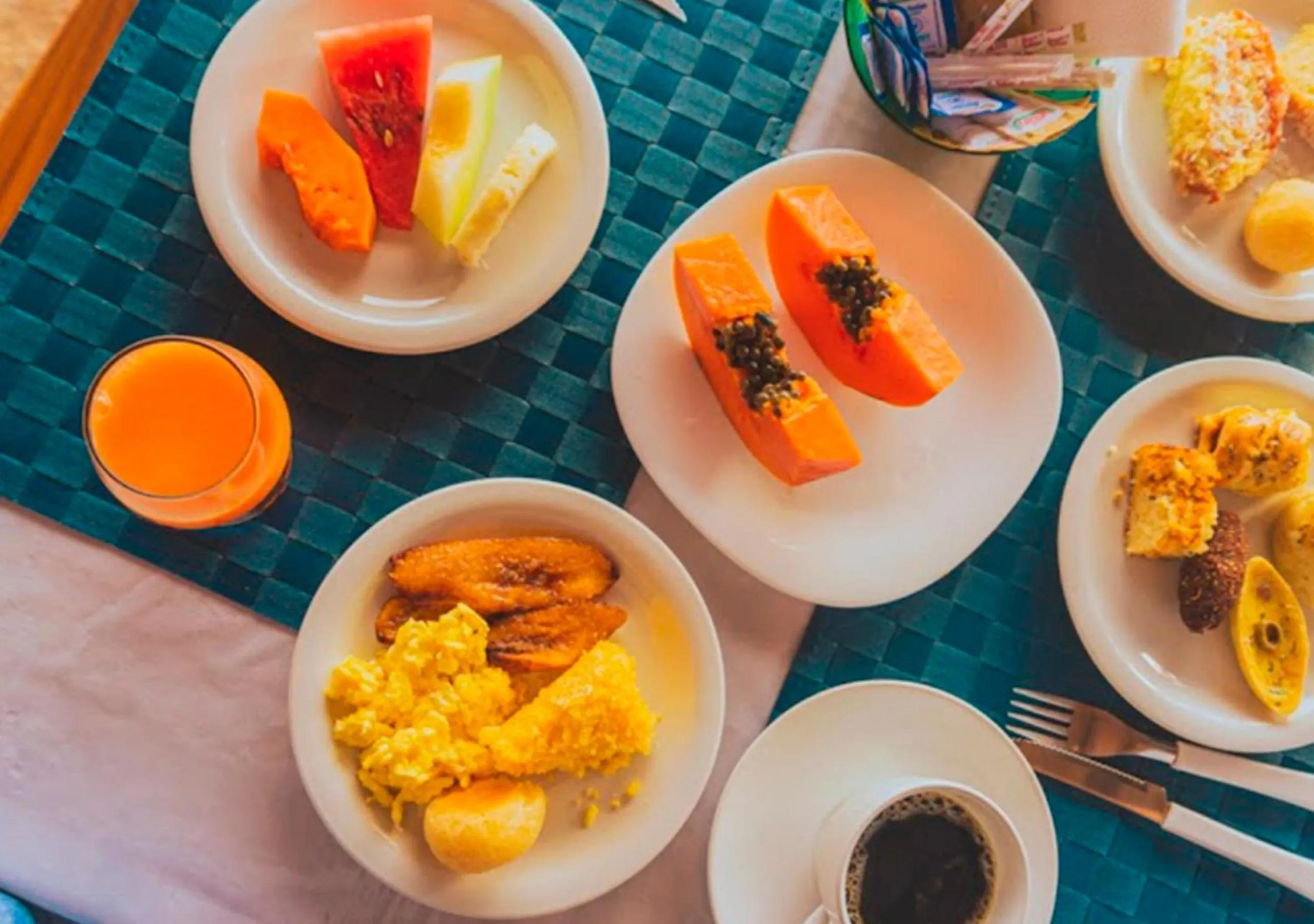 Food and drinks in Pousada Estevao