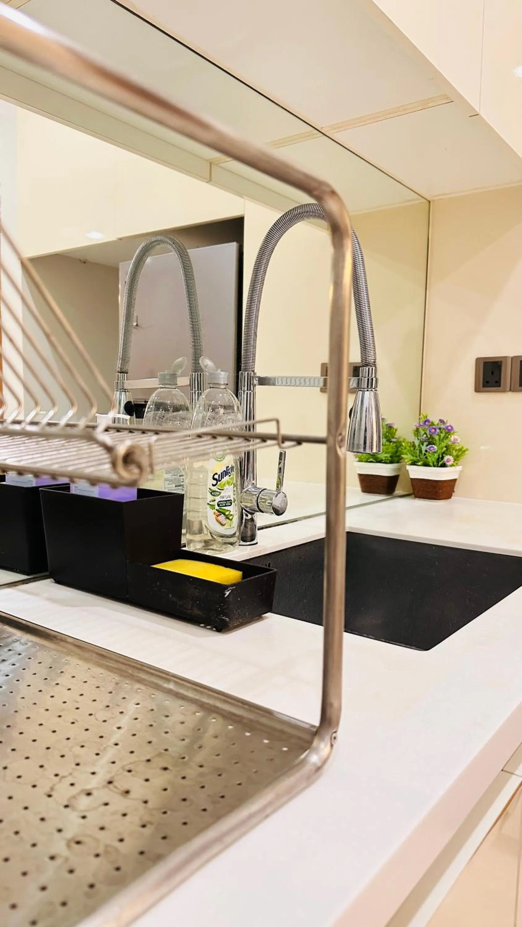 Kitchen or kitchenette in Soho Suites KLCC By Grand Suites KL