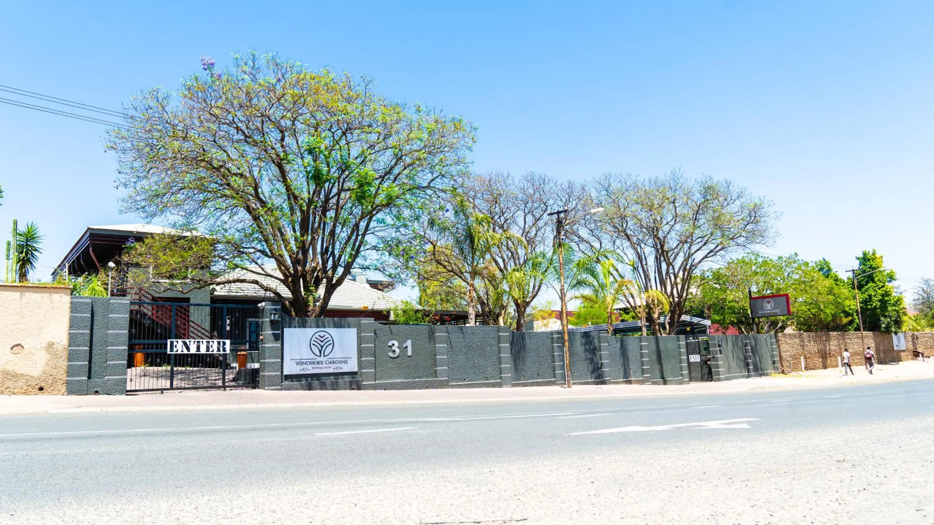 Property building in Windhoek Gardens Boutique Hotel