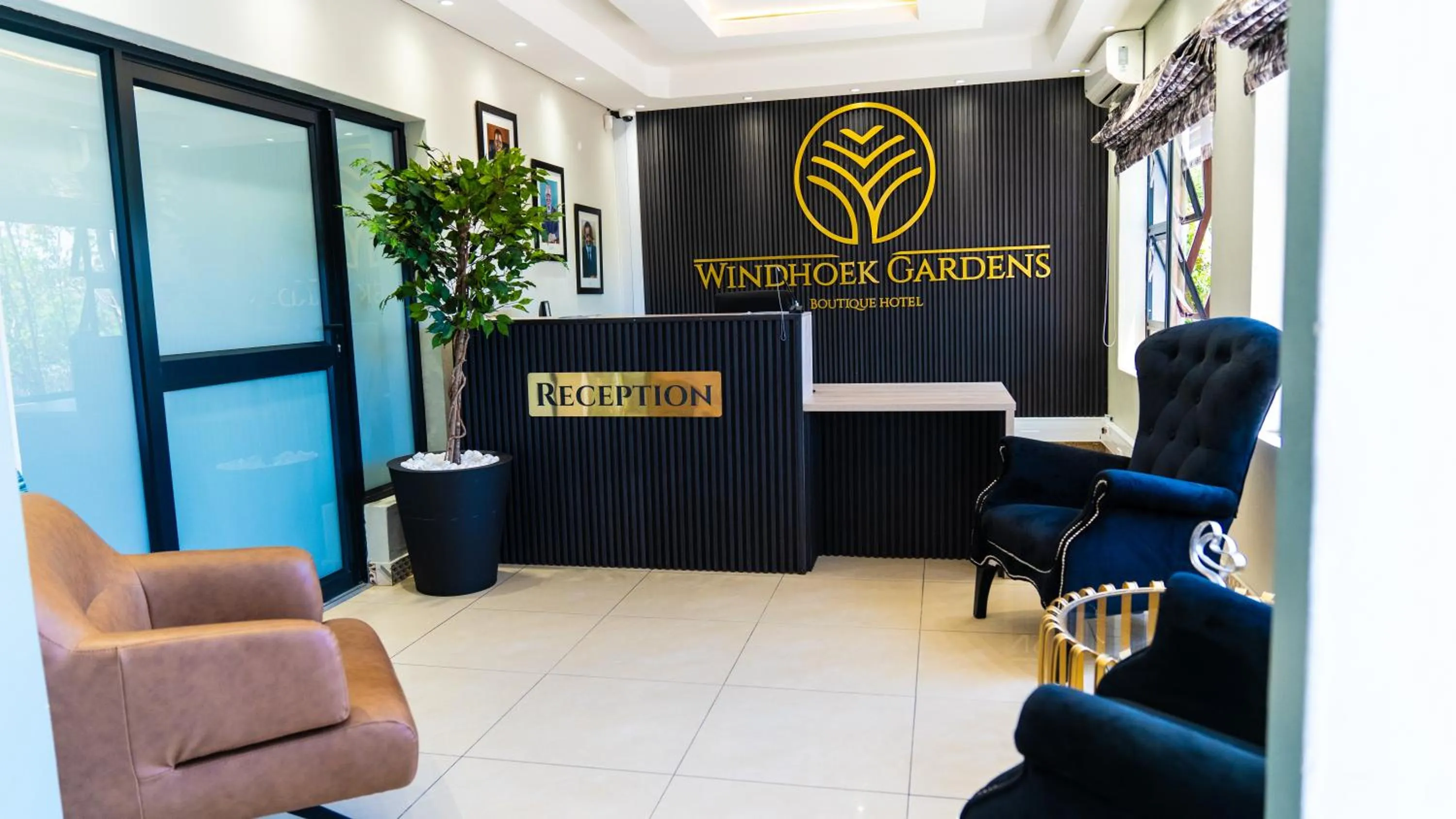 Lobby or reception in Windhoek Gardens Boutique Hotel