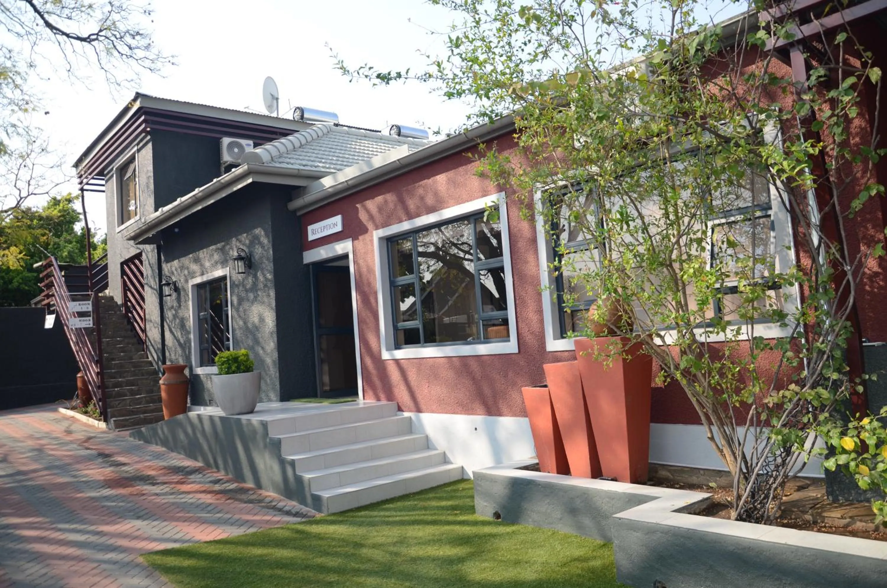 Property building in Windhoek Gardens Boutique Hotel