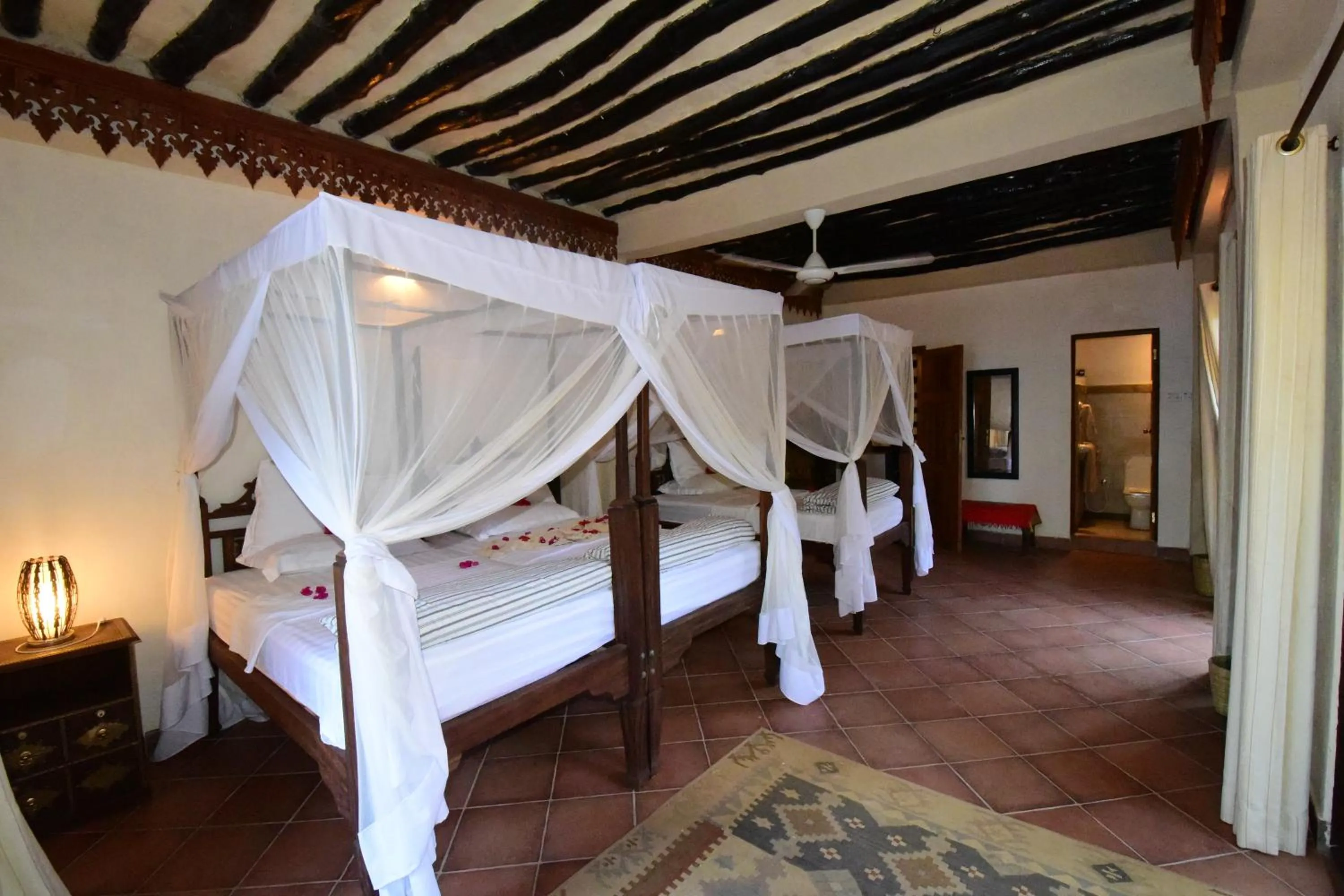 Bed in Tamani Villas