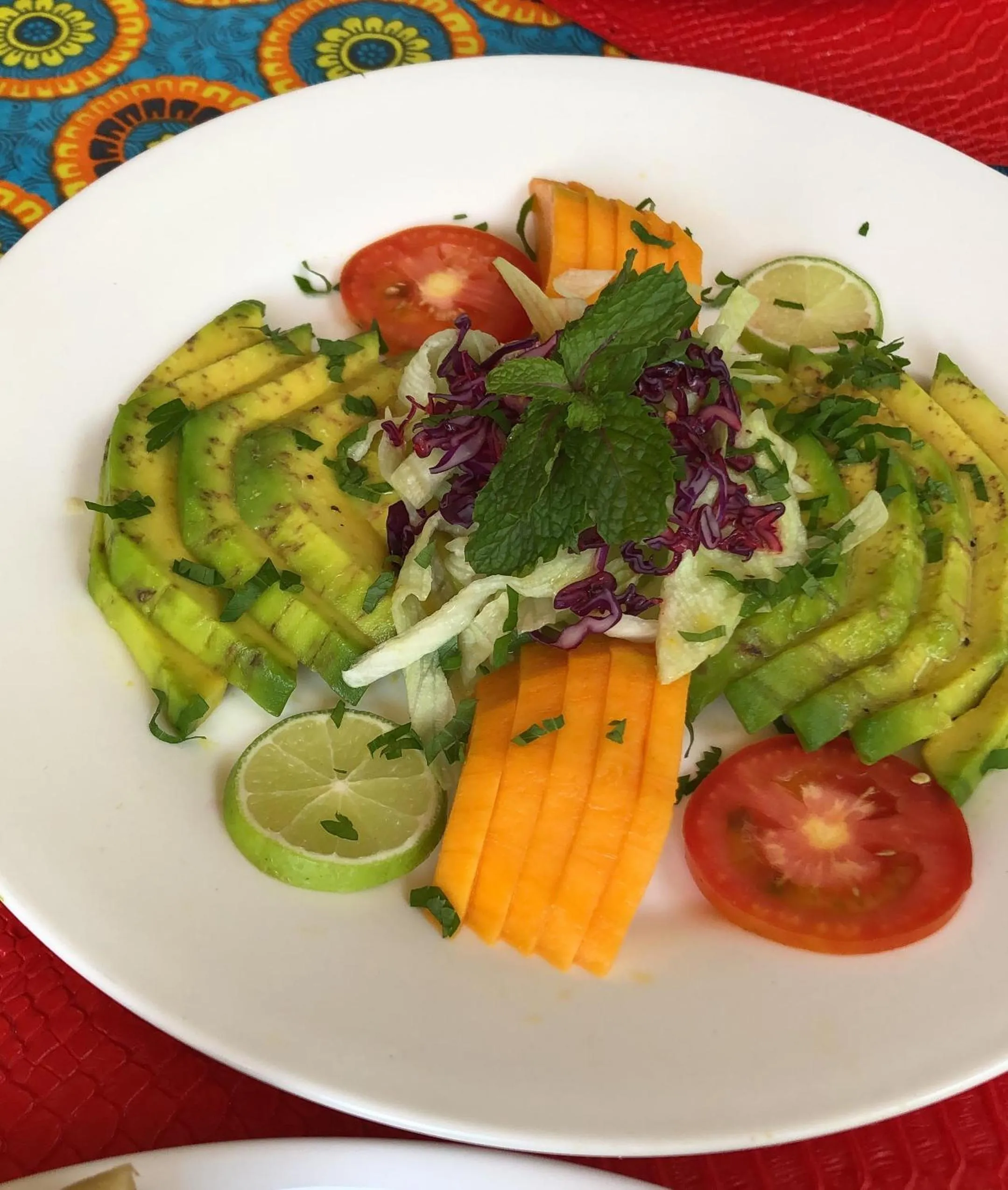 Meals in Tamani Villas