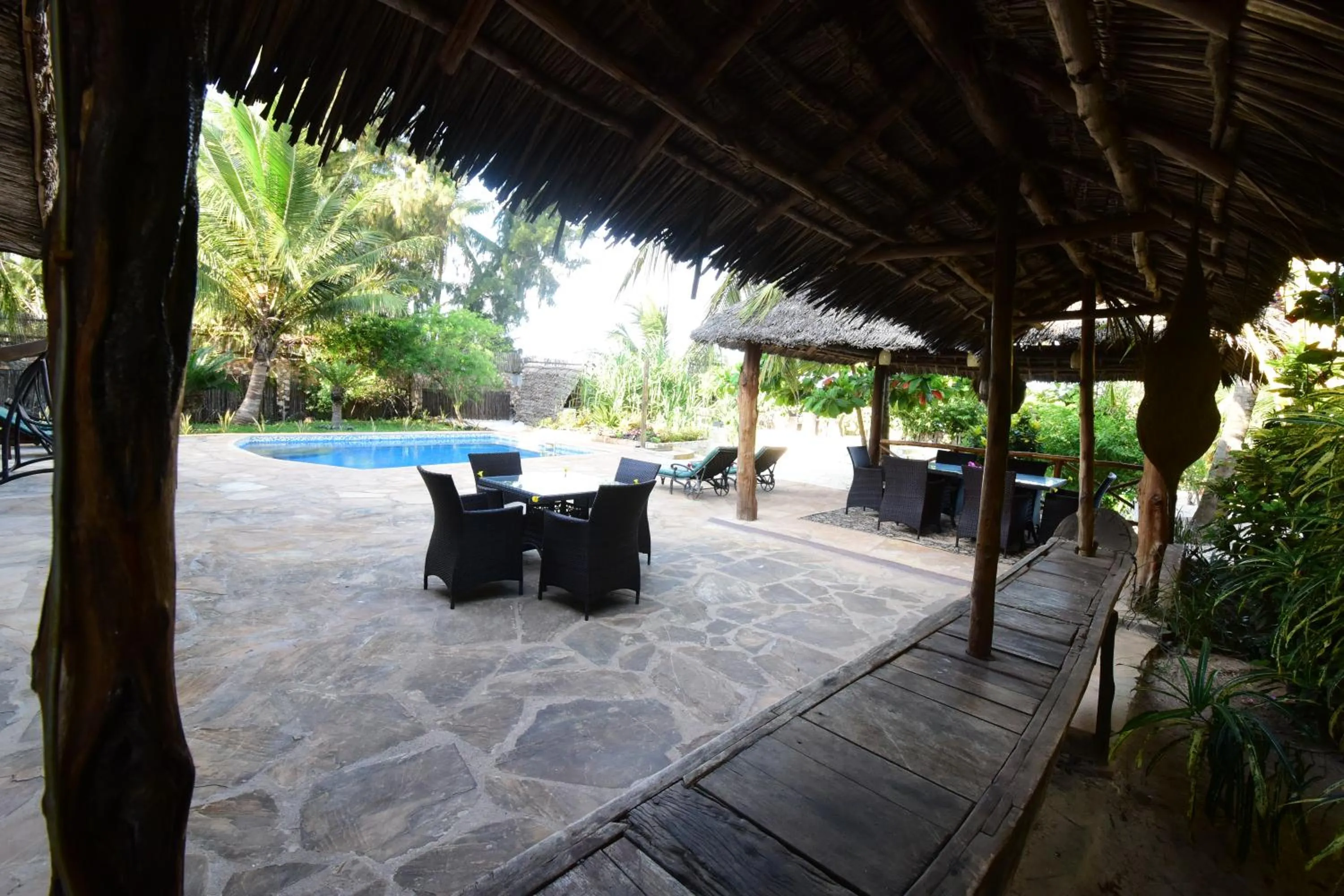 Patio in Tamani Villas