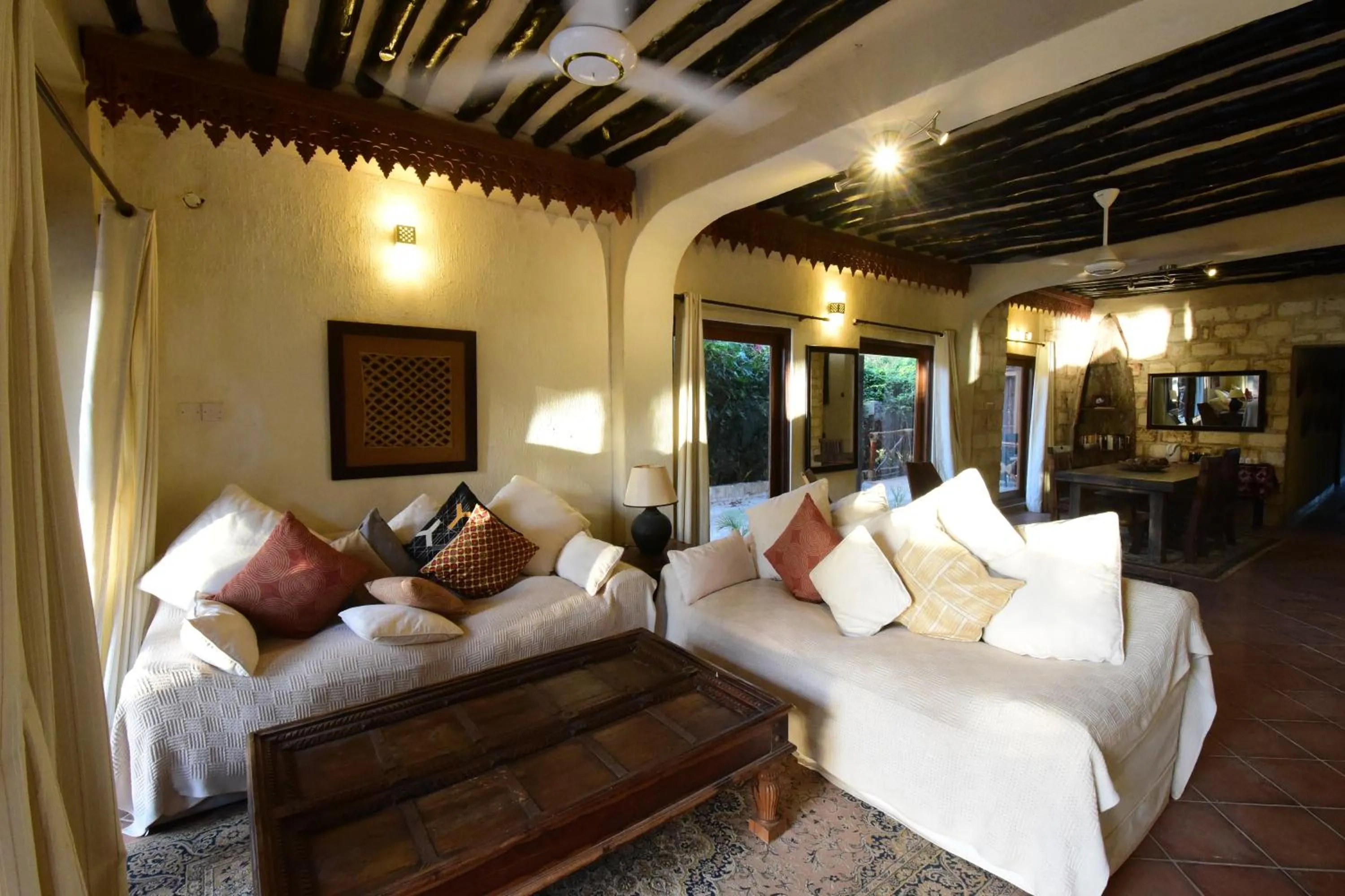 Living room in Tamani Villas