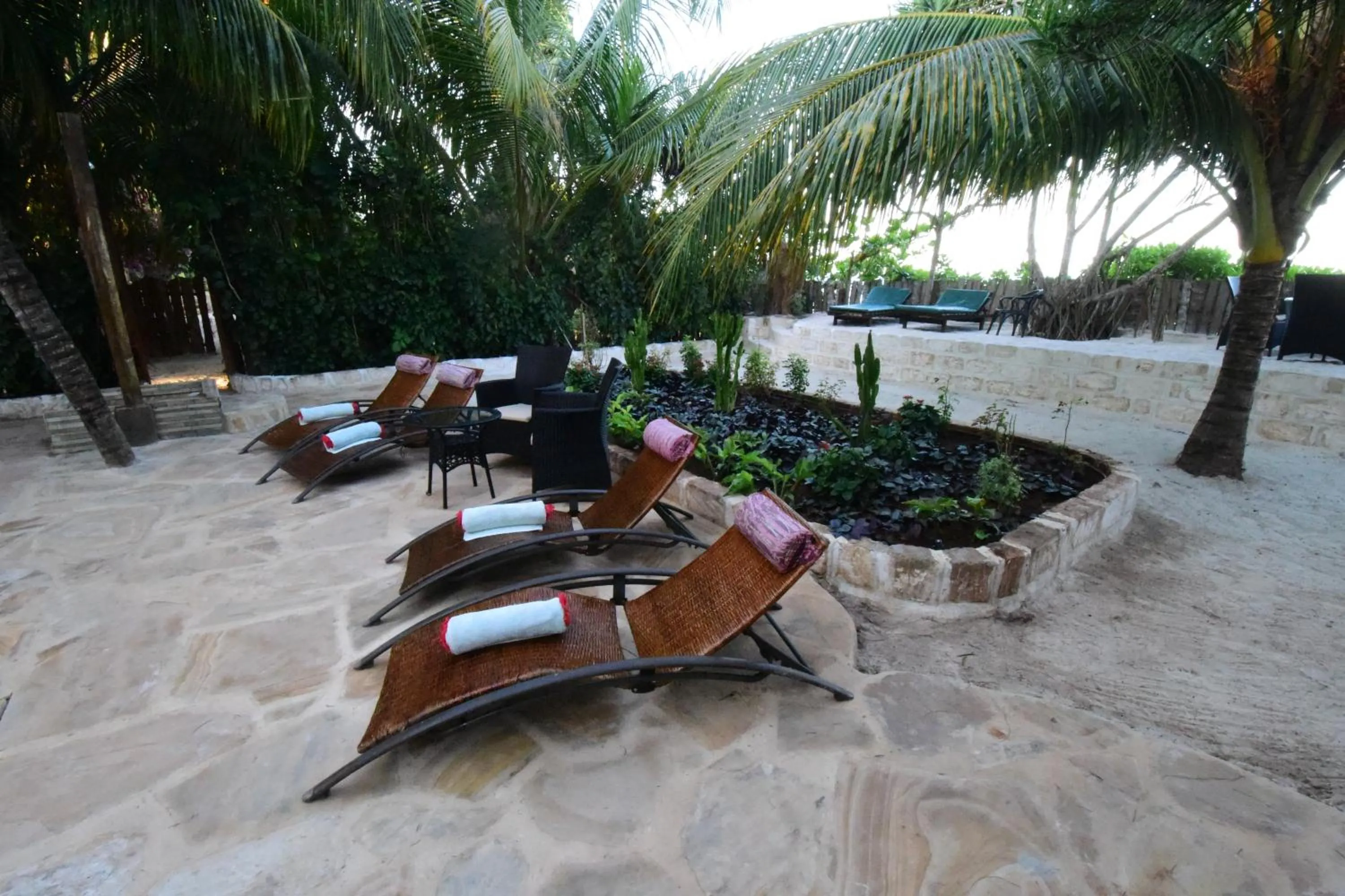 Patio in Tamani Villas