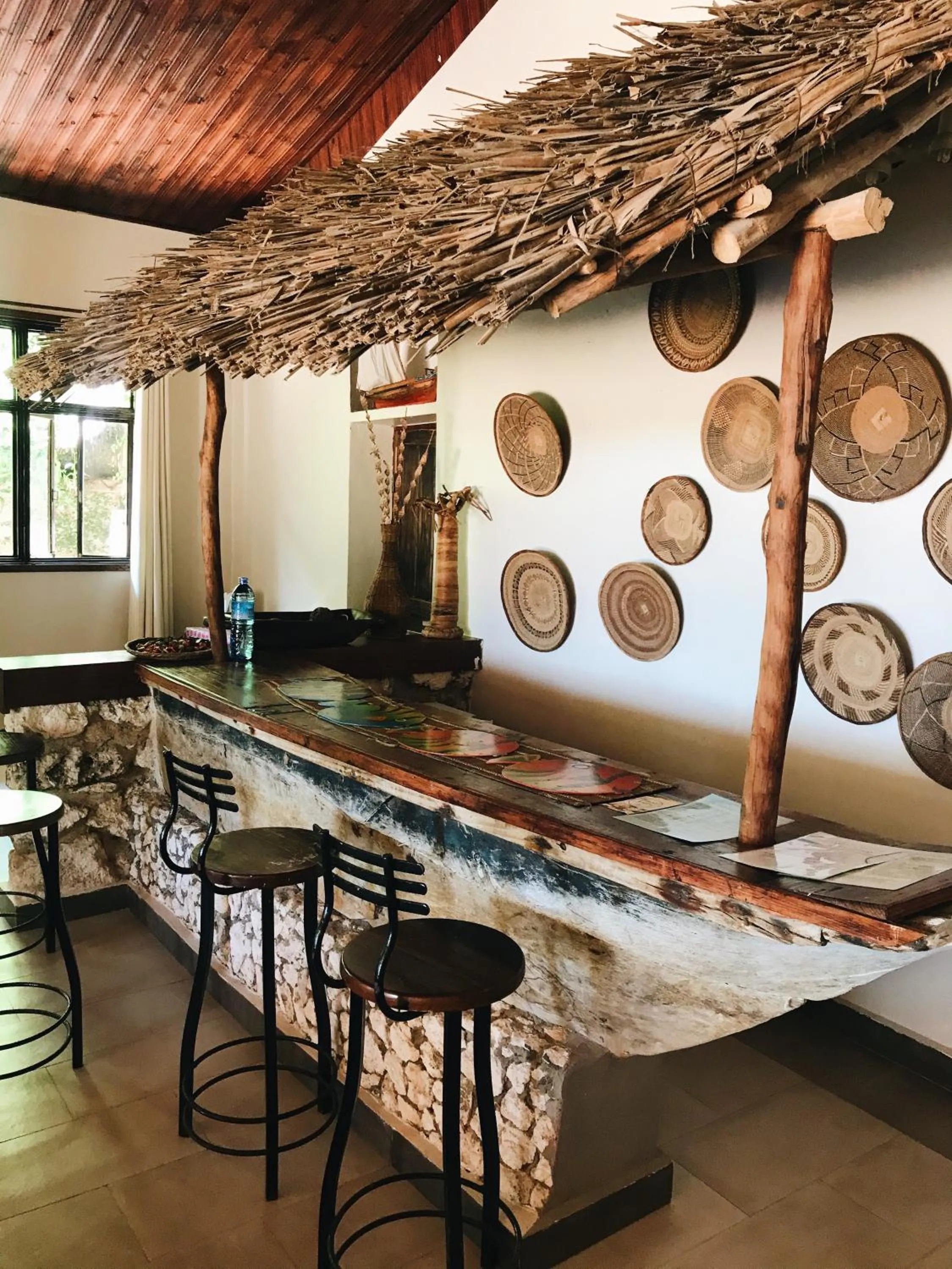 Dining area in Tamani Villas