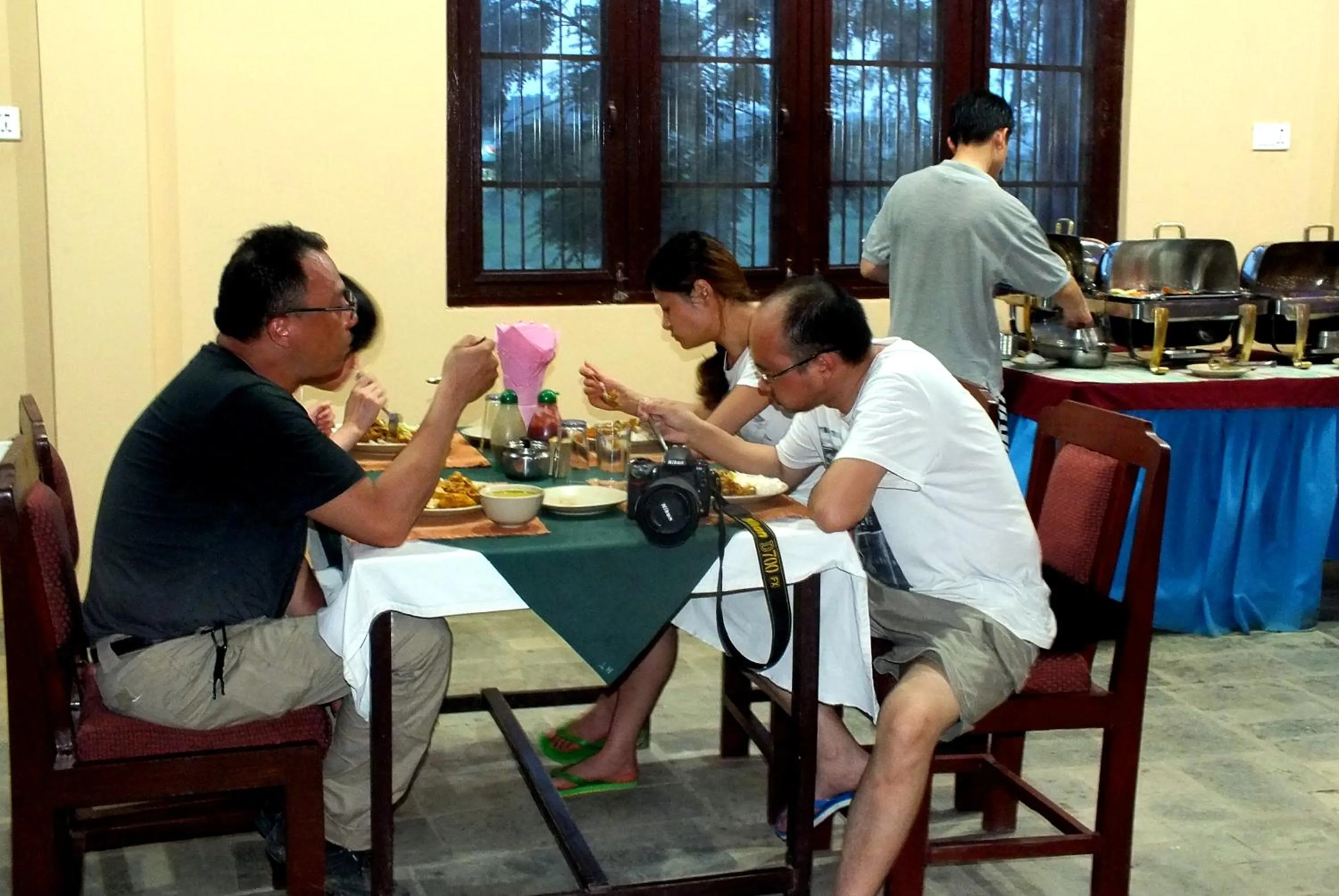 Continental breakfast in Hotel Hermitage