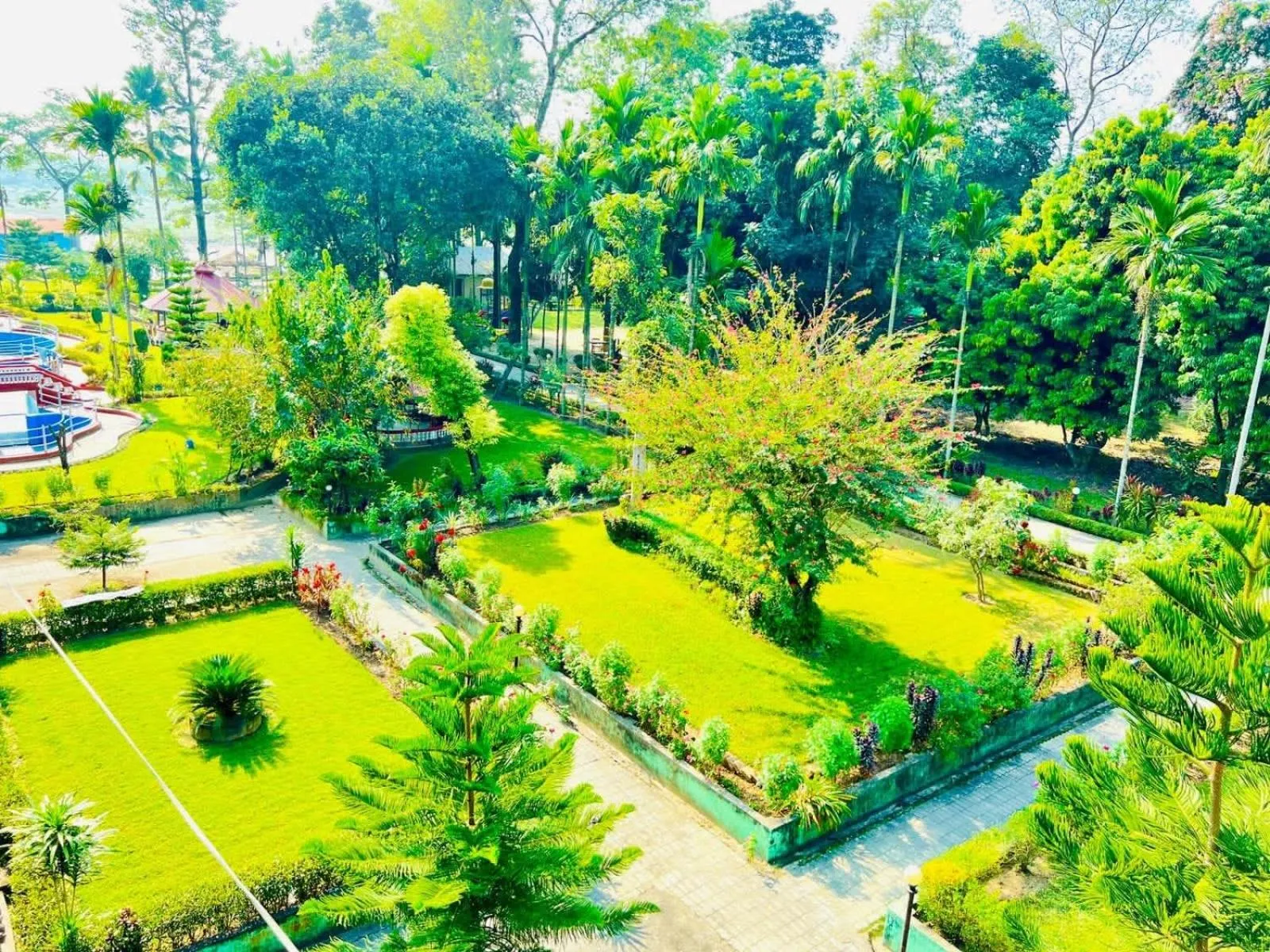 Natural landscape in Hotel Hermitage
