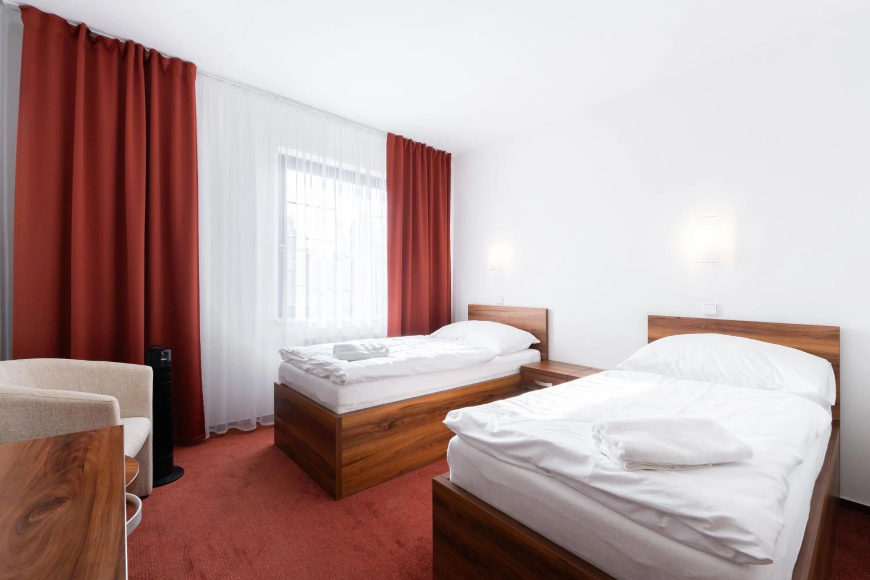 Bed in Hotel Širák