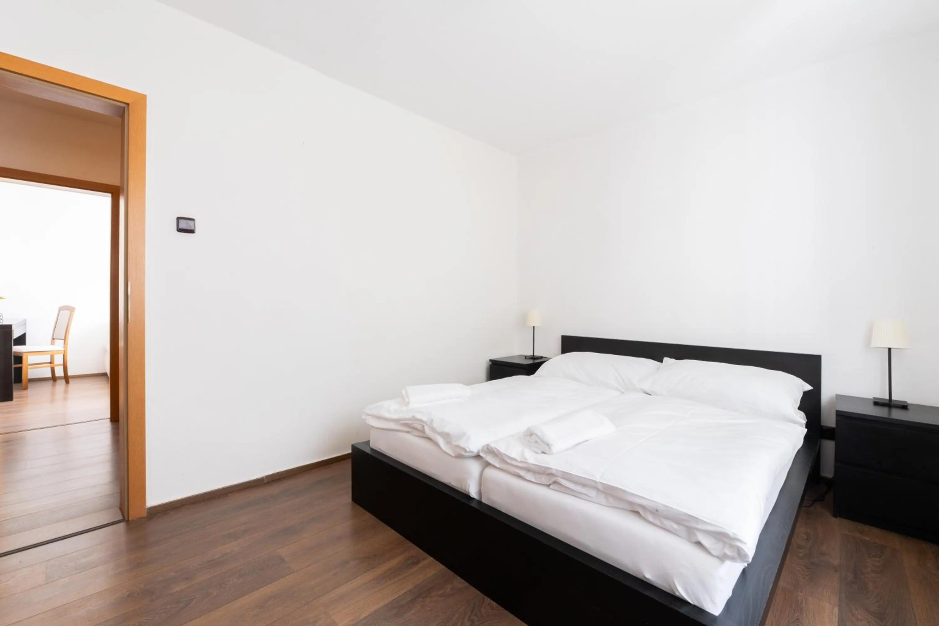 Bed in Hotel Širák