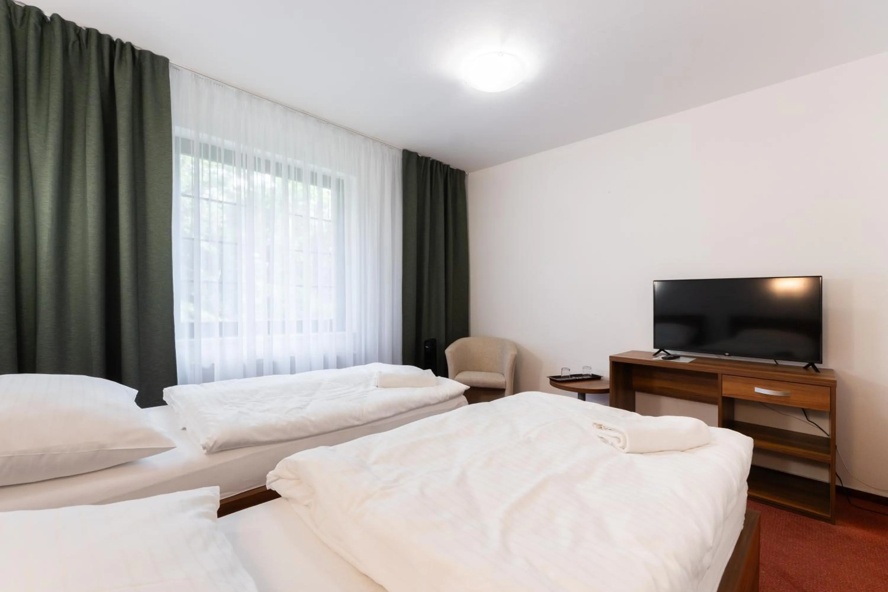 Bed in Hotel Širák