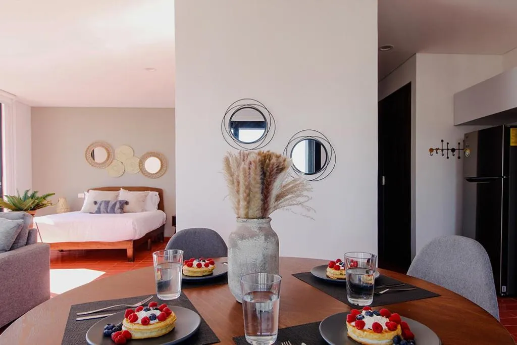 Photo of the whole room, Bed in Tribu Chapultepec 67