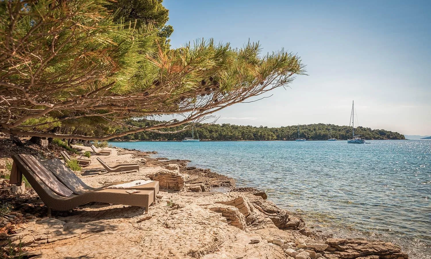 Natural landscape in Aminess Younique Senses Resort